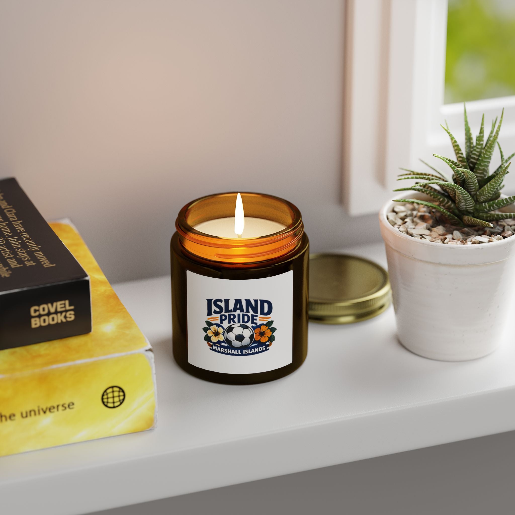 Scented Candle (4oz/9oz) — MISF Logo Soy Jar