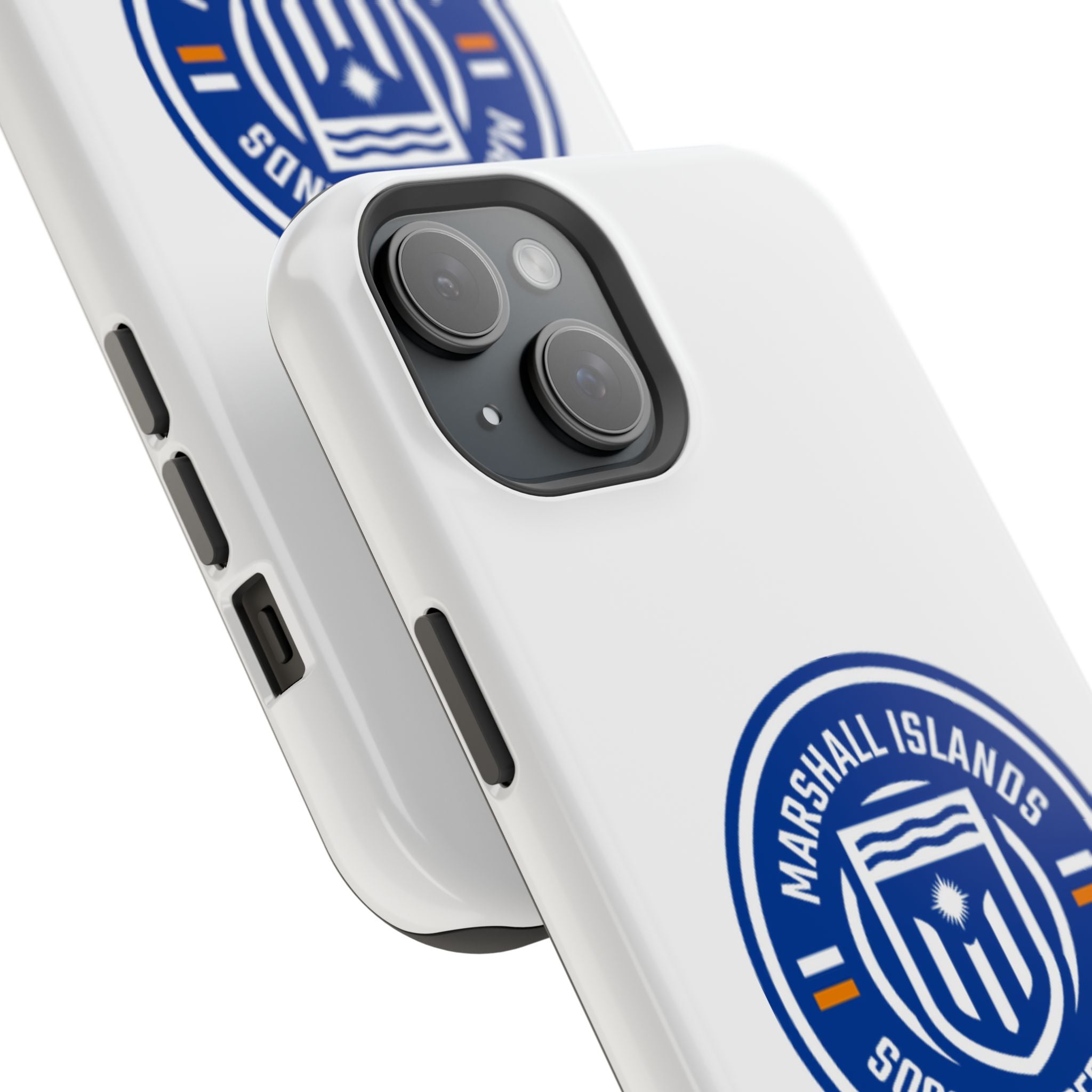 Marshall Islands Soccer Federation Phone Case — Impact-Resistant Protective Cover