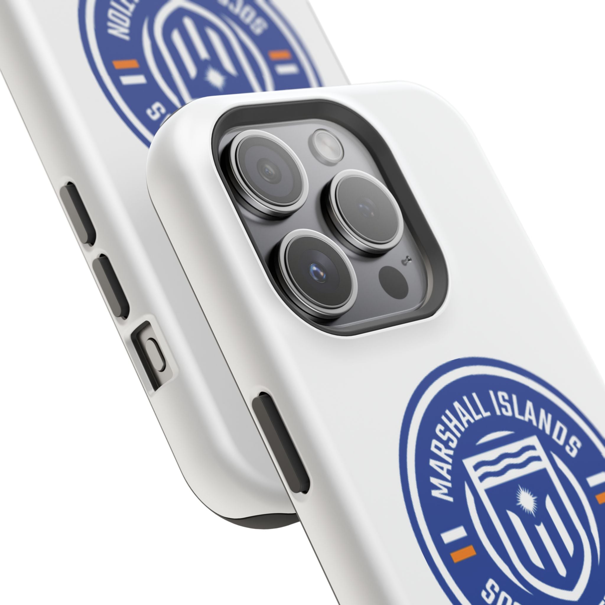 Marshall Islands Soccer Federation Phone Case — Impact-Resistant Protective Cover