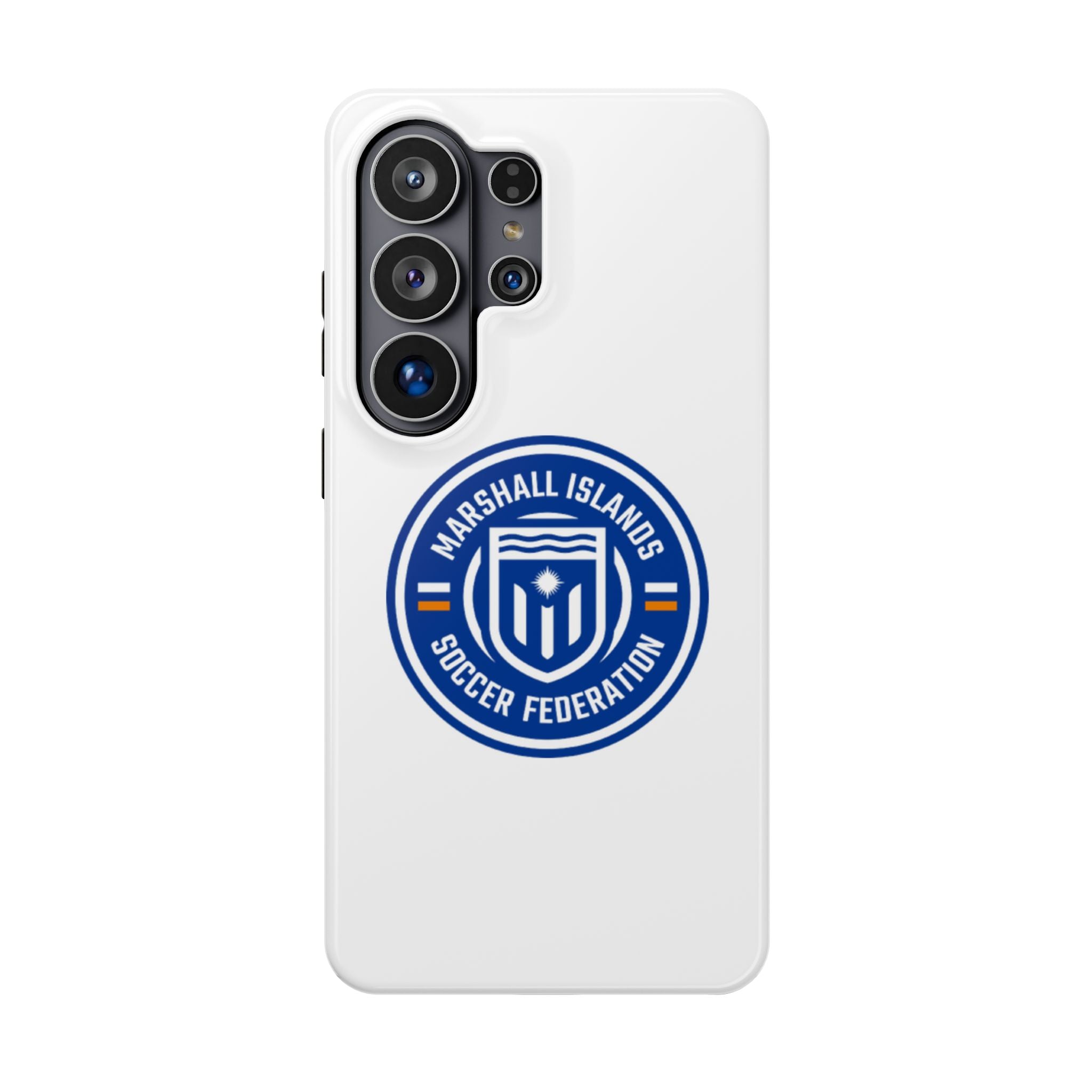 Marshall Islands Soccer Federation Phone Case — Impact-Resistant Protective Cover