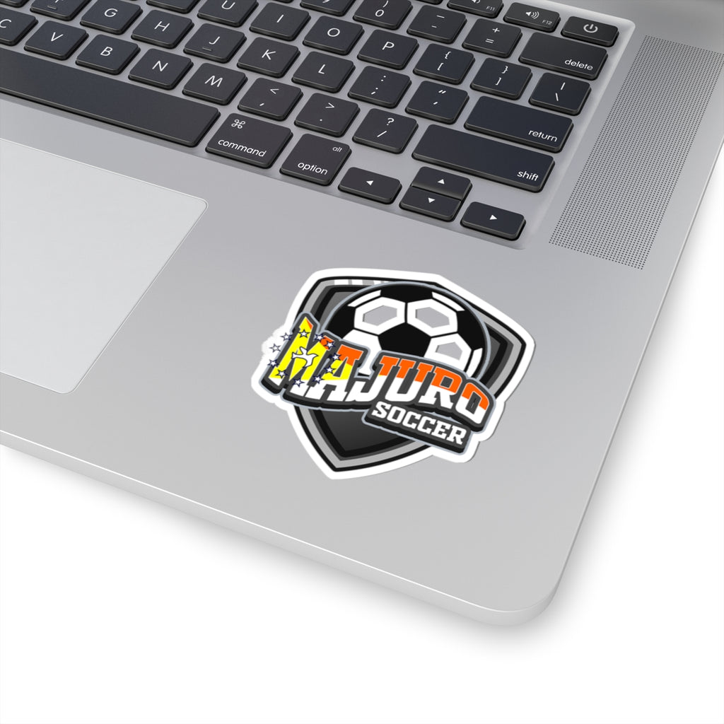 Majuro Soccer Sticker — Kiss-Cut Soccer Logo Decal