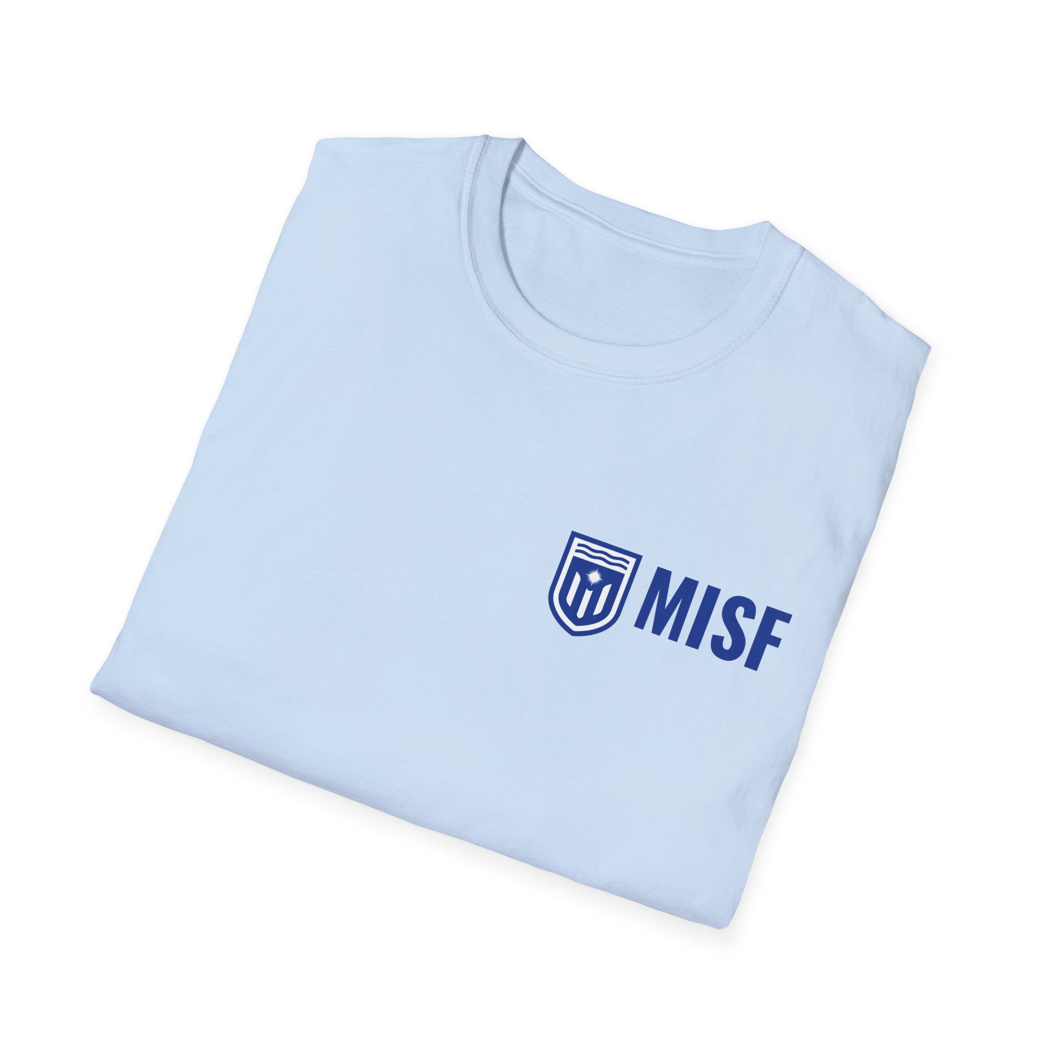 MISF T-Shirt — MISF Secondary Logo & Tropical Soccer Graphic