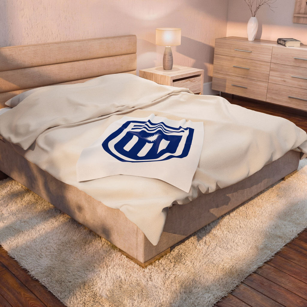 MISF Secondary Crest Velveteen Plush Blanket