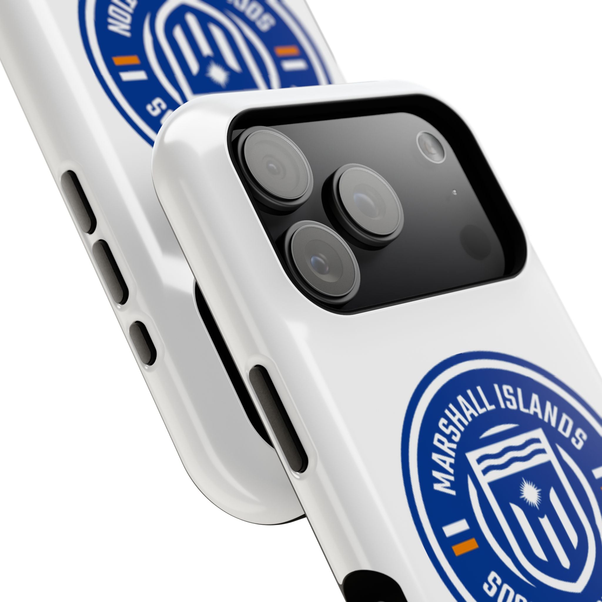 Marshall Islands Soccer Federation Phone Case — Impact-Resistant Protective Cover
