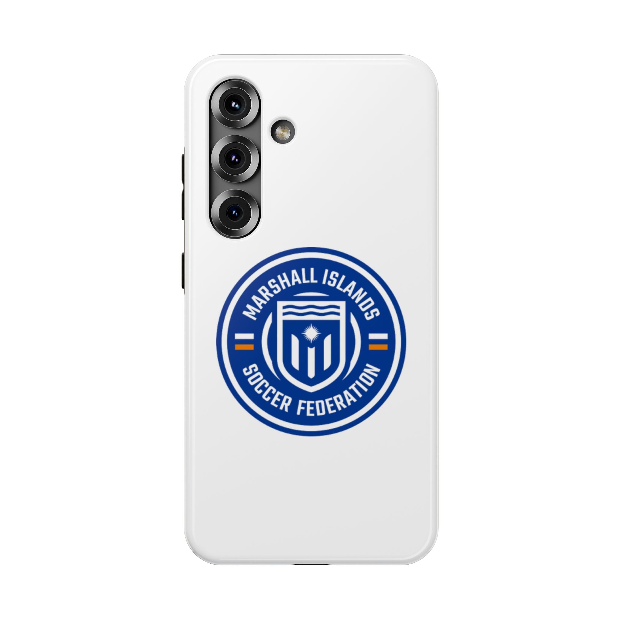 Marshall Islands Soccer Federation Phone Case — Impact-Resistant Protective Cover