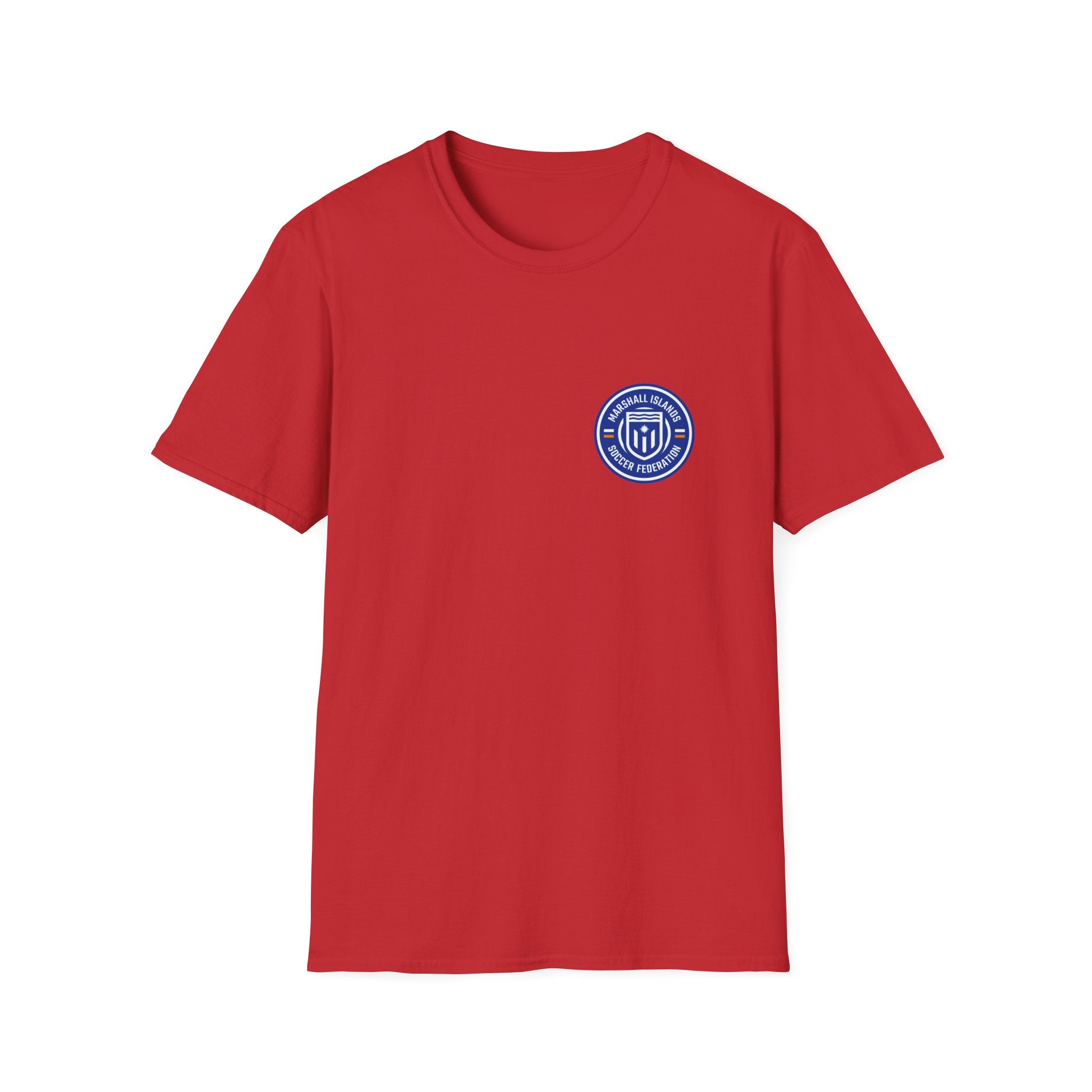 Marshall Islands Soccer Federation Tee — MISF Flag Logo T-Shirt