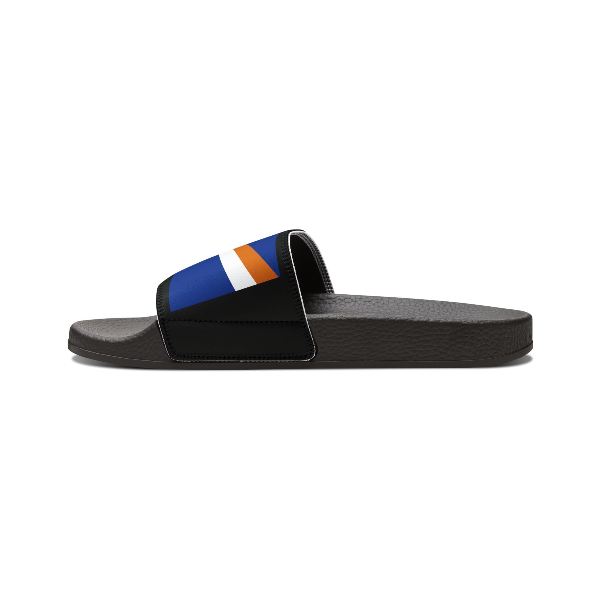Marshall Islands Flag Youth Slide Sandals – Removable Strap Comfort