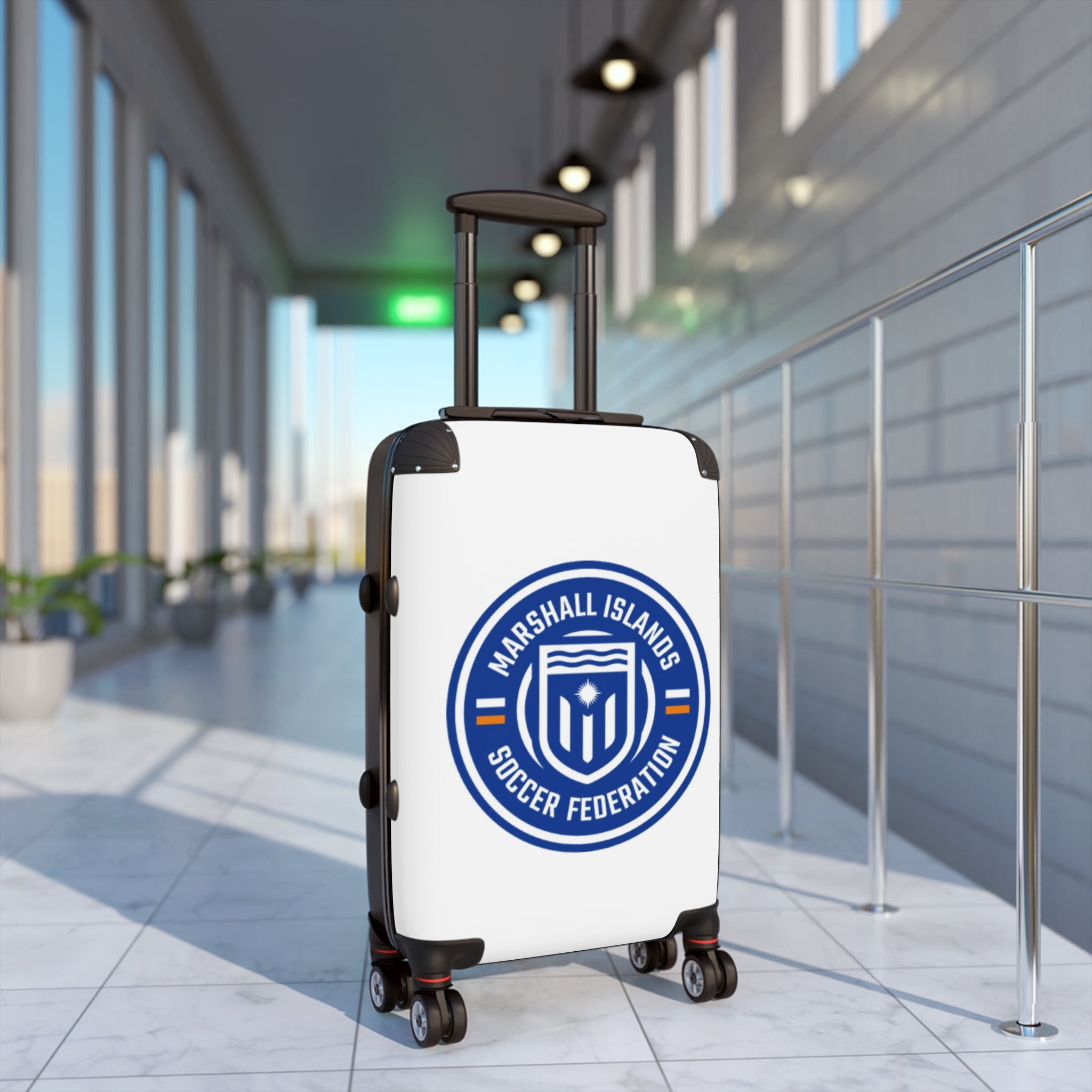 Marshall Islands Soccer Federation Carry-On Suitcase
