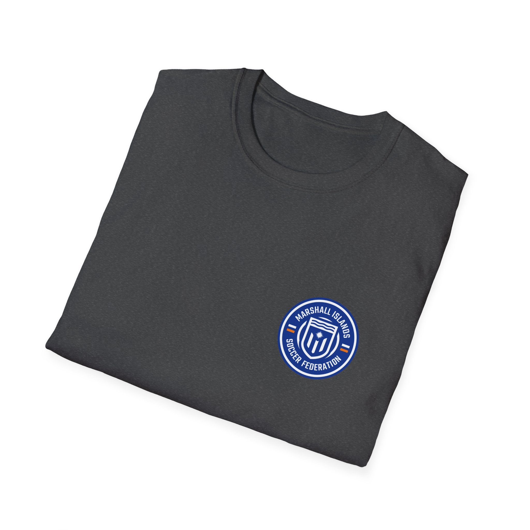 Marshall Islands Soccer Federation Tee — MISF Flag Logo T-Shirt