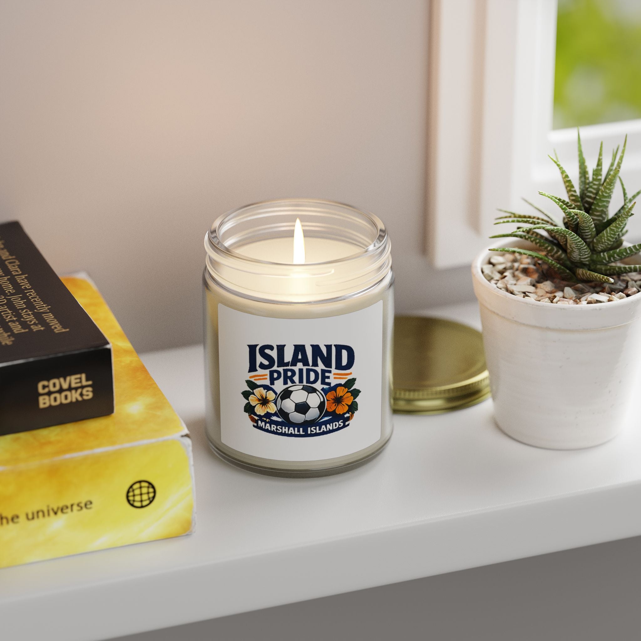 Scented Candle (4oz/9oz) — MISF Logo Soy Jar