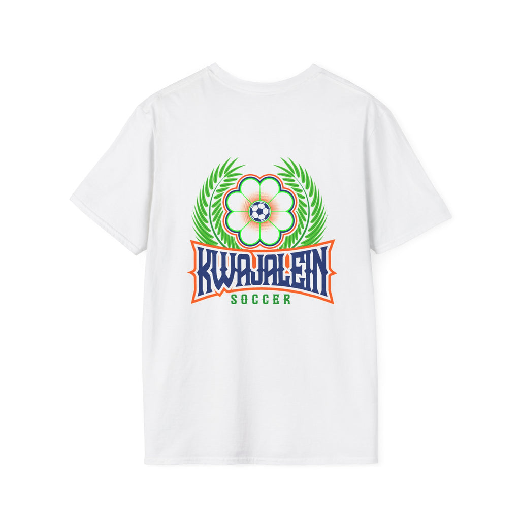 Kwajalein Soccer T-Shirt — Floral Crest Soccer Tee