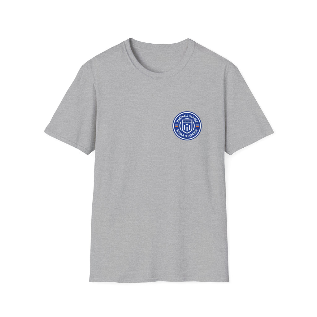 Marshall Islands Soccer Federation Tee — MISF Flag Logo T-Shirt