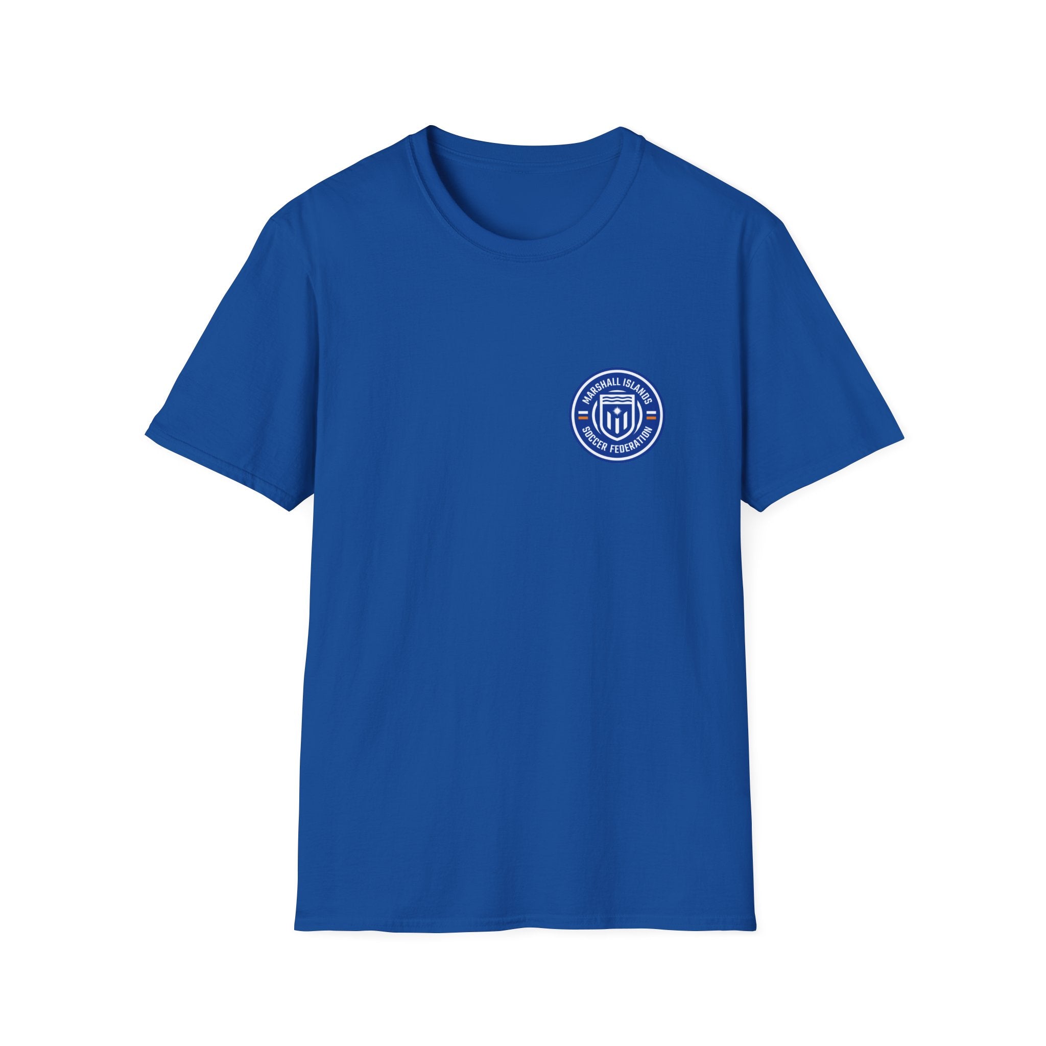 Marshall Islands Soccer Federation Tee — MISF Flag Logo T-Shirt