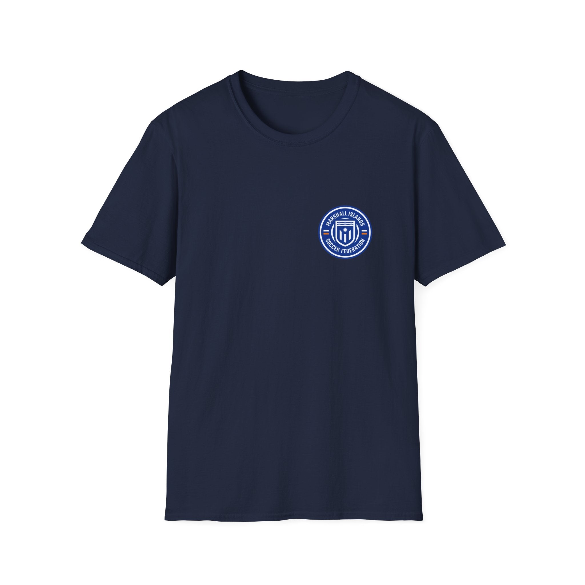 Marshall Islands Soccer Federation Tee — MISF Flag Logo T-Shirt
