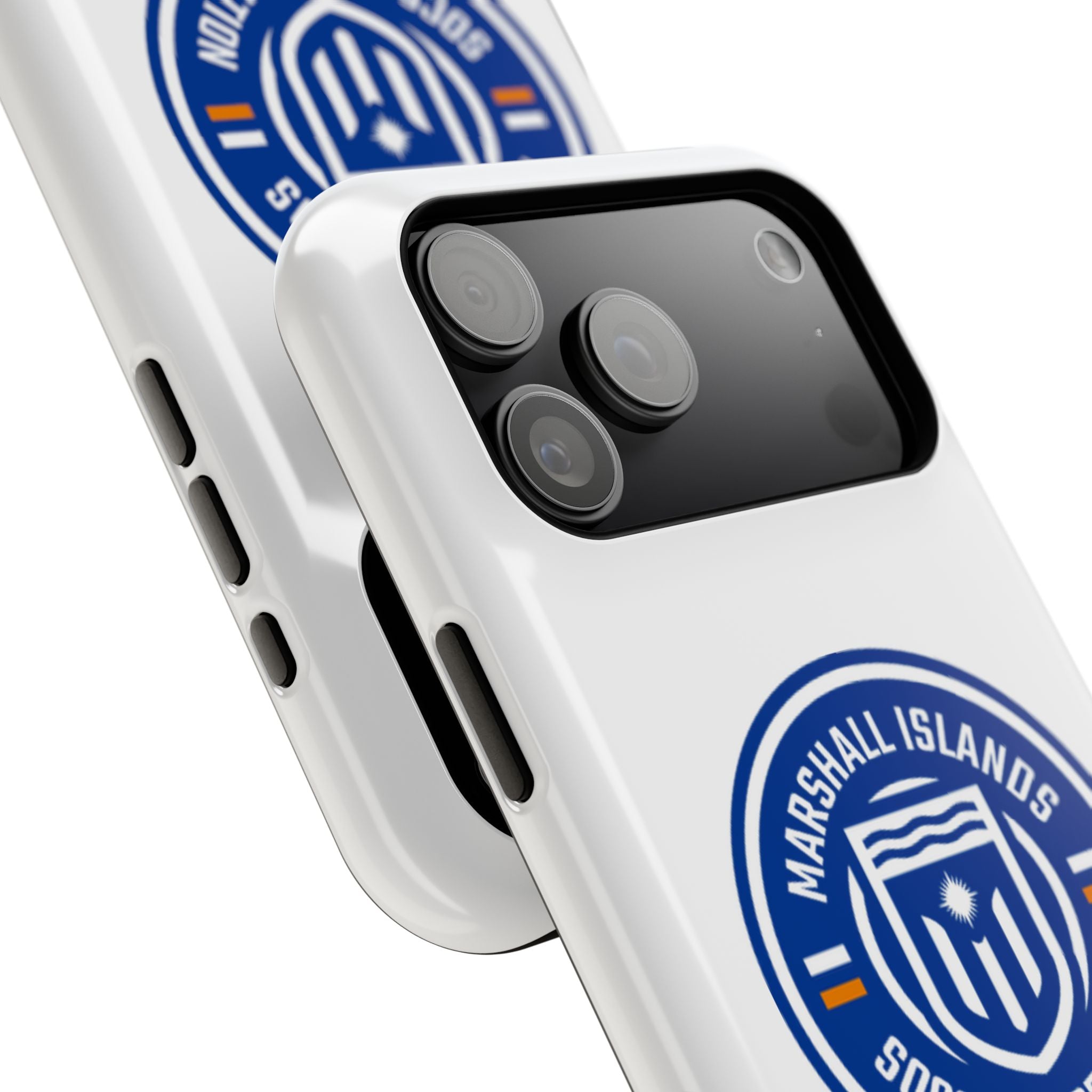 Marshall Islands Soccer Federation Phone Case — Impact-Resistant Protective Cover
