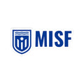 MISF Logo Sticker — Blue Shield Laptop Decal (Kiss-Cut)
