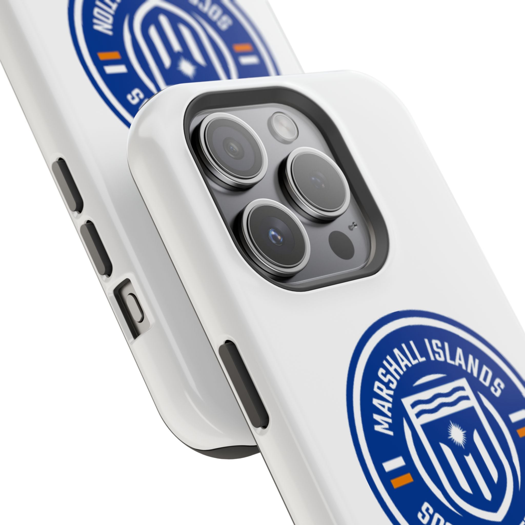 Marshall Islands Soccer Federation Phone Case — Impact-Resistant Protective Cover