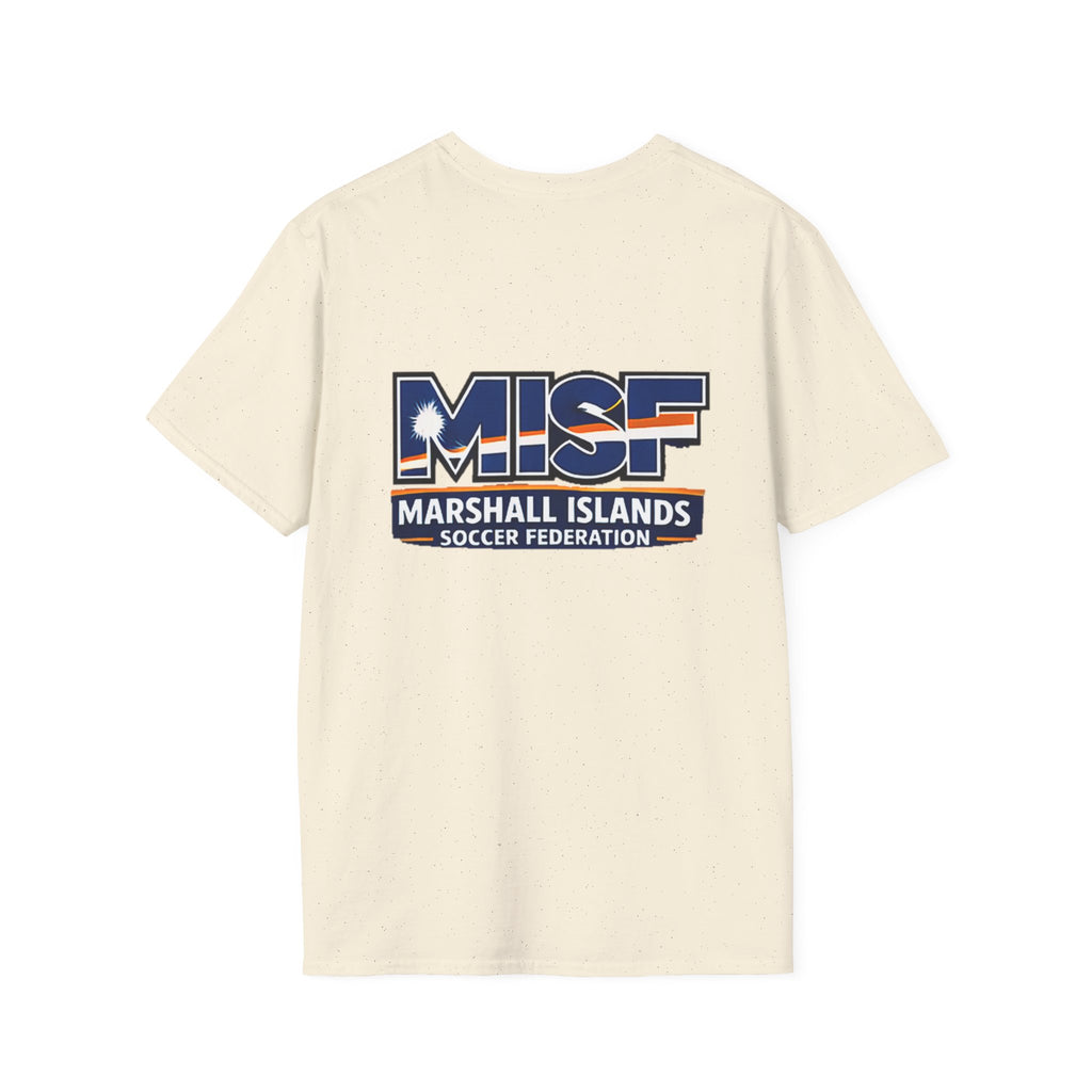 Marshall Islands Soccer Federation Tee — MISF Flag Logo T-Shirt