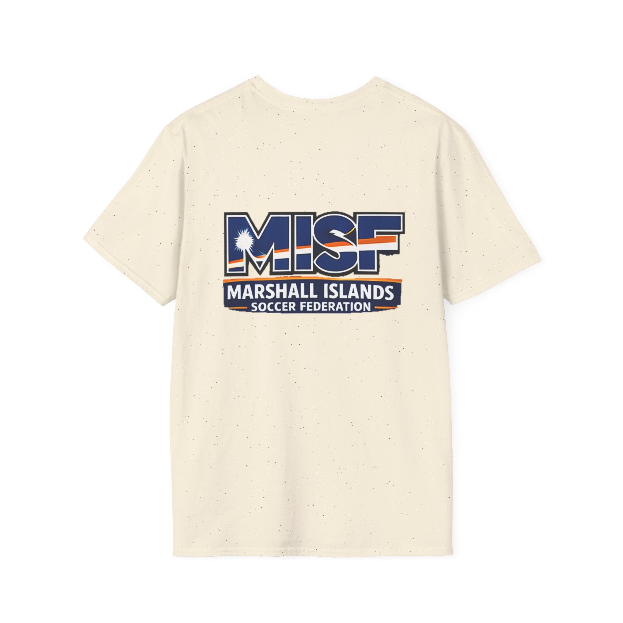 Marshall Islands Soccer Federation Tee — MISF Flag Logo T-Shirt