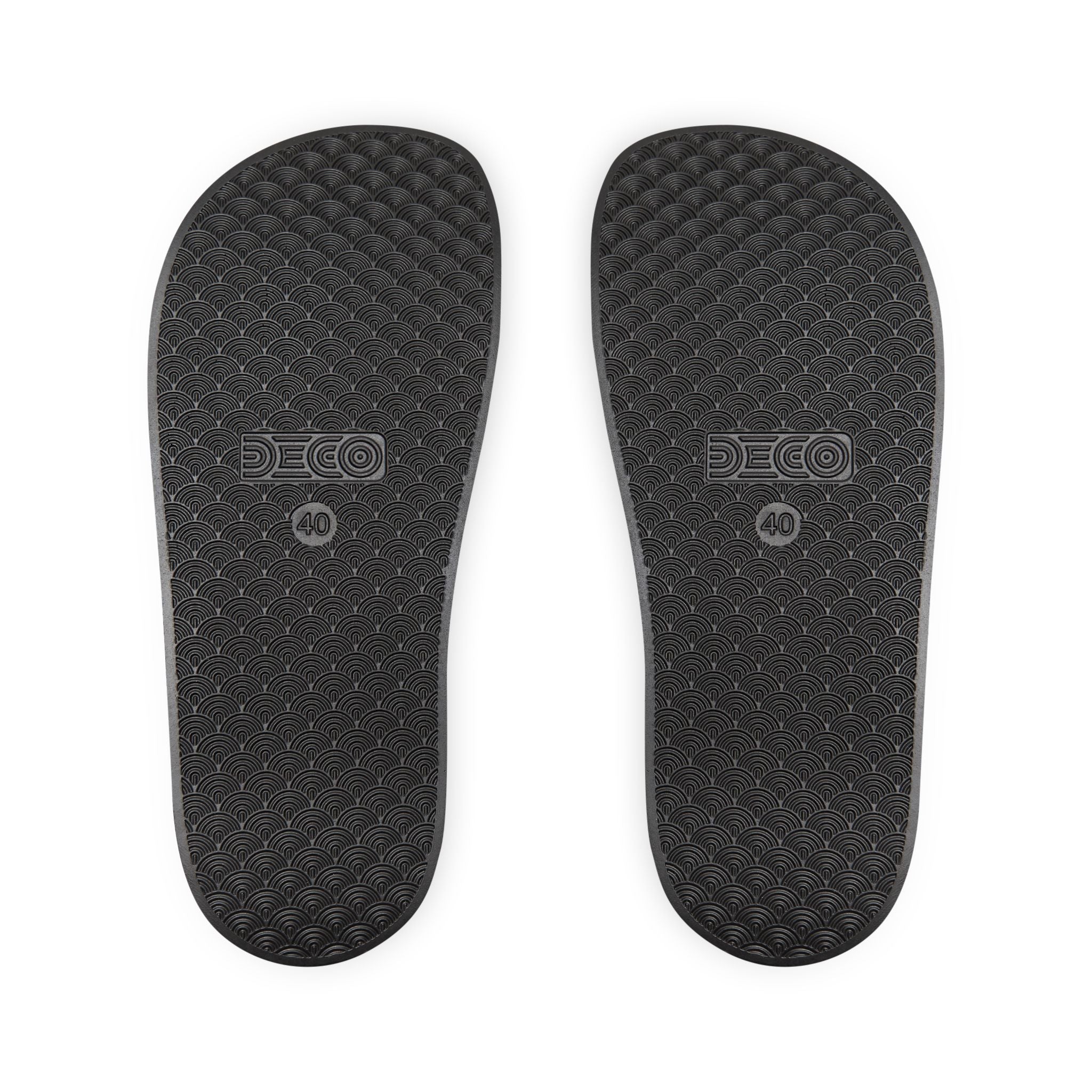 Men's Flag Slide Sandals — Marshall Islands Design, Adjustable Strap