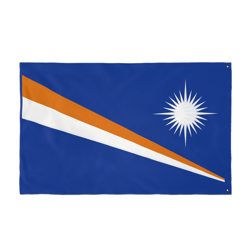 Marshall Islands Double-Sided Flag — 3x5 ft Polyester Outdoor/Indoor