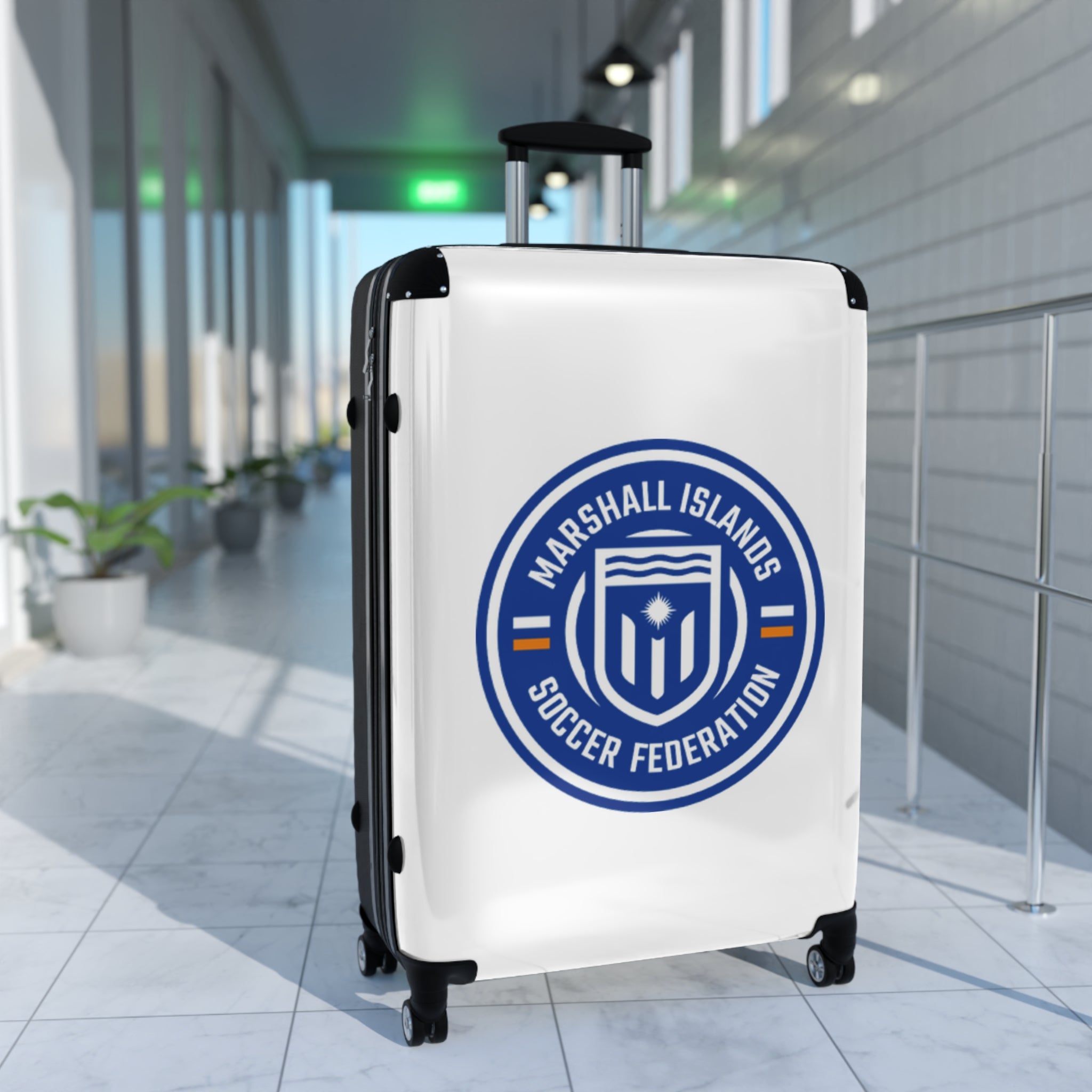 Marshall Islands Soccer Federation Carry-On Suitcase