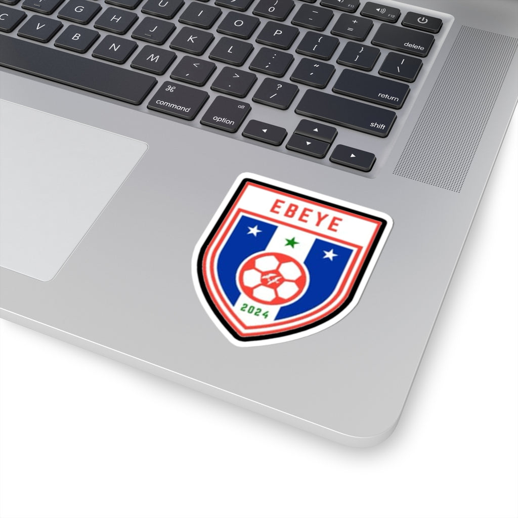 Ebeye Crest Soccer Shield Kiss-Cut Sticker – 2024 Team Emblem