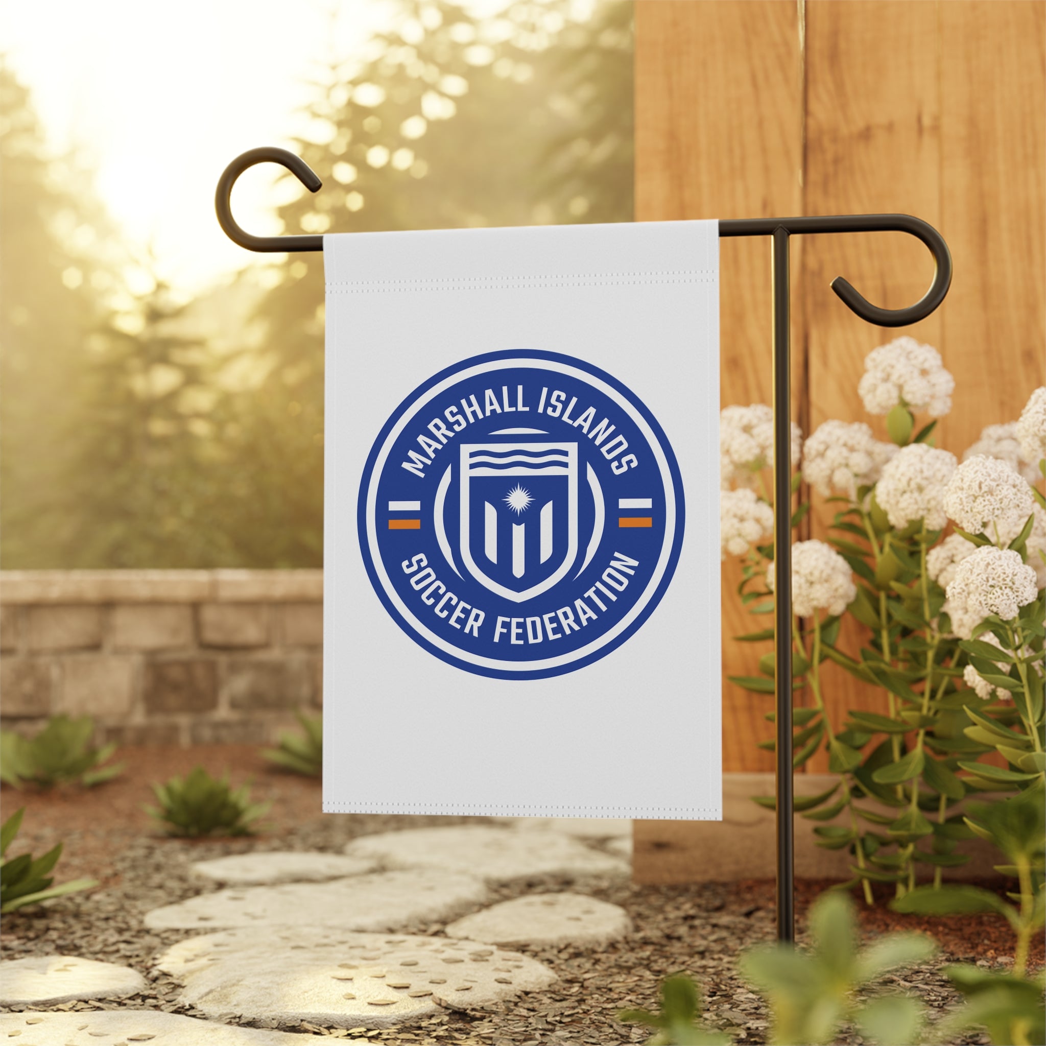 Marshall Islands Soccer Federation Garden Flag