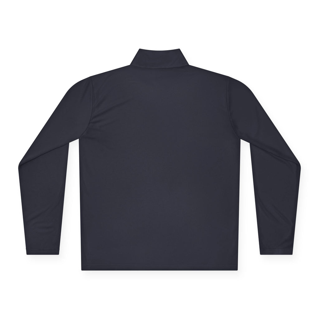 Nantucket Club Quarter-Zip Pullover - MISF Coastal Nautical Emblem