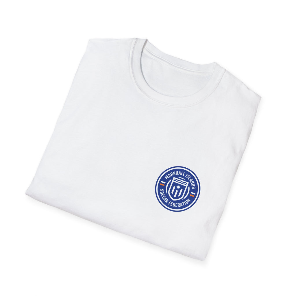Marshall Islands Soccer Federation Tee — MISF Flag Logo T-Shirt