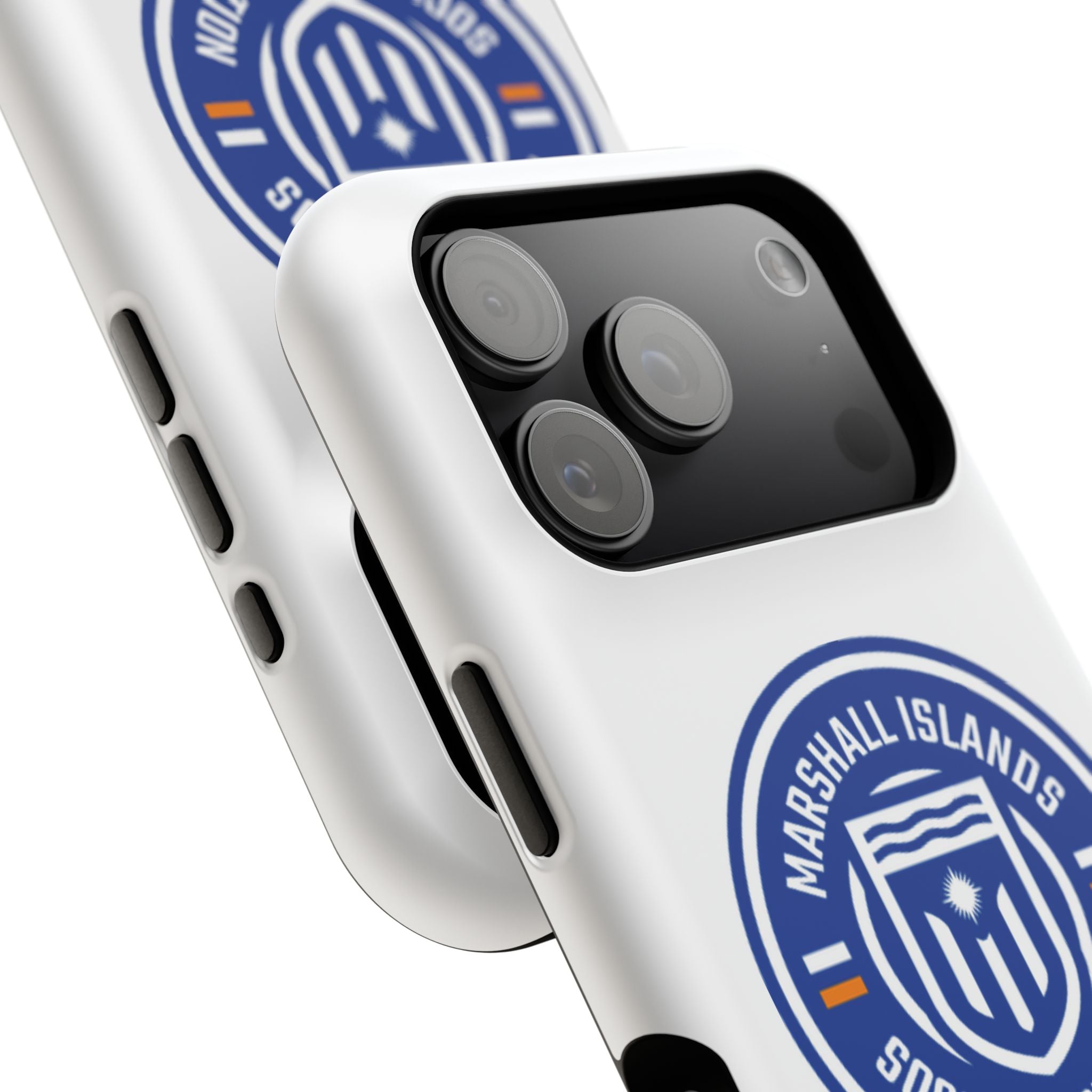 Marshall Islands Soccer Federation Phone Case — Impact-Resistant Protective Cover