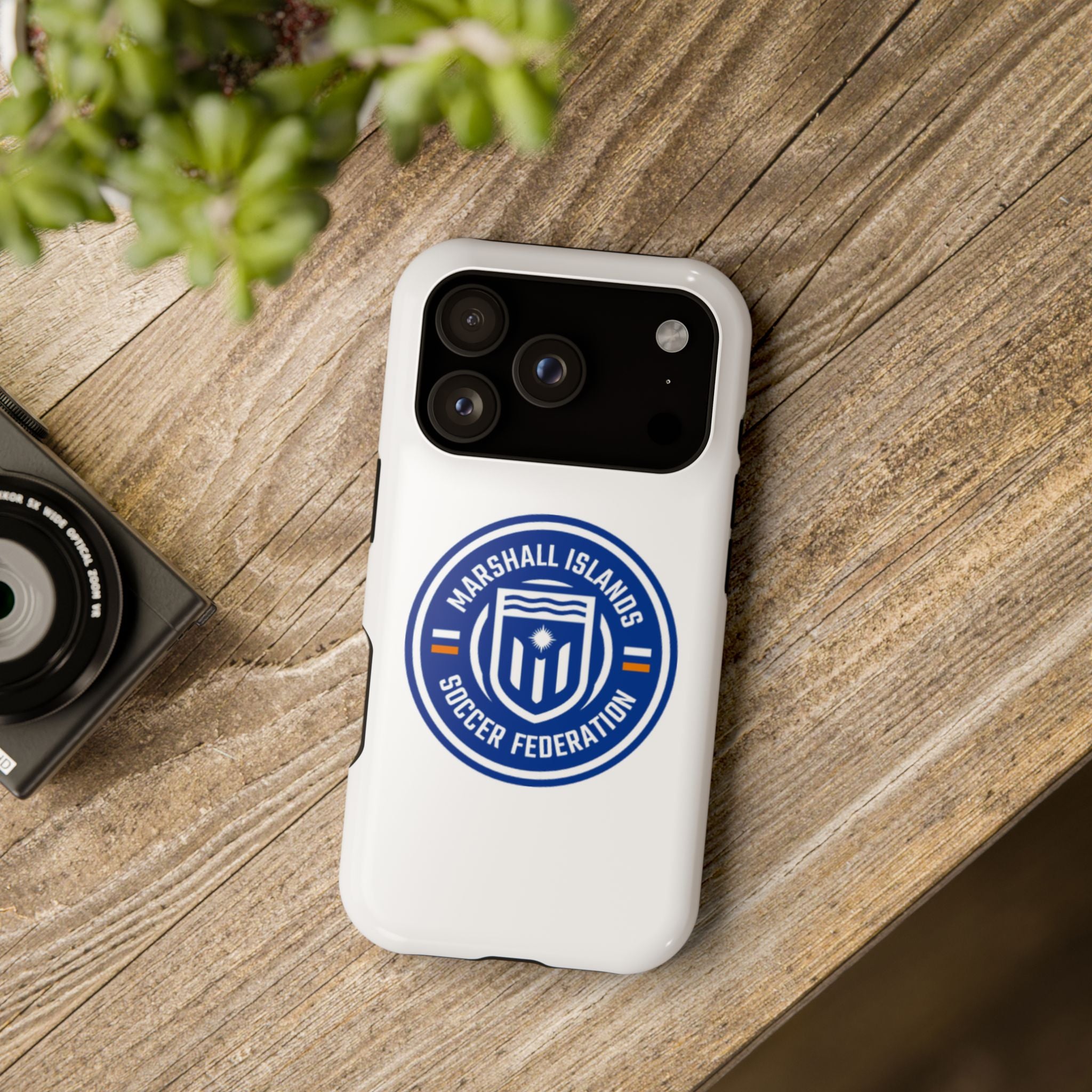 Marshall Islands Soccer Federation Phone Case — Impact-Resistant Protective Cover