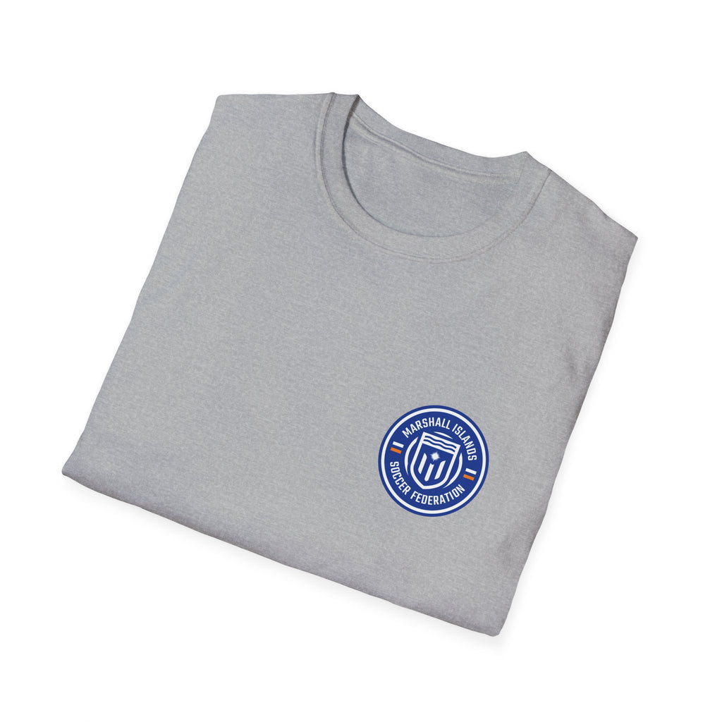 Marshall Islands Soccer Federation Tee — MISF Flag Logo T-Shirt