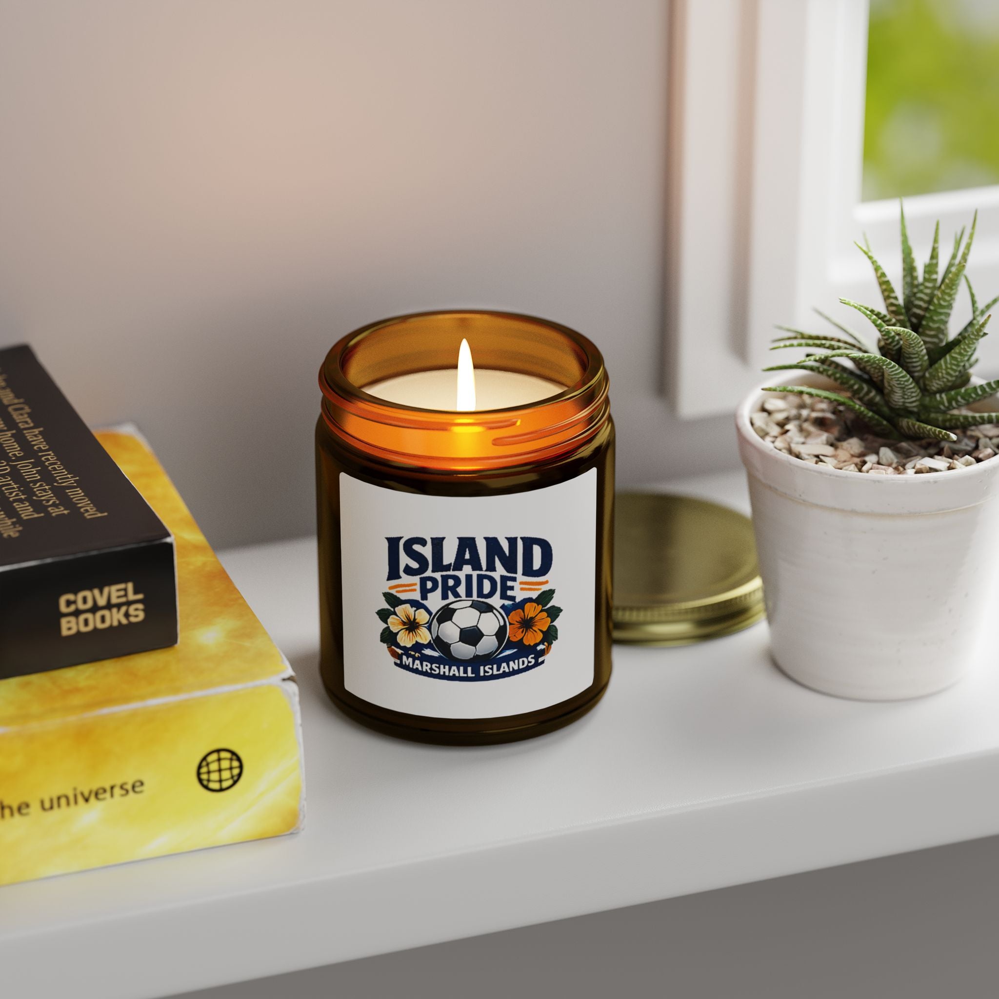 Scented Candle (4oz/9oz) — MISF Logo Soy Jar