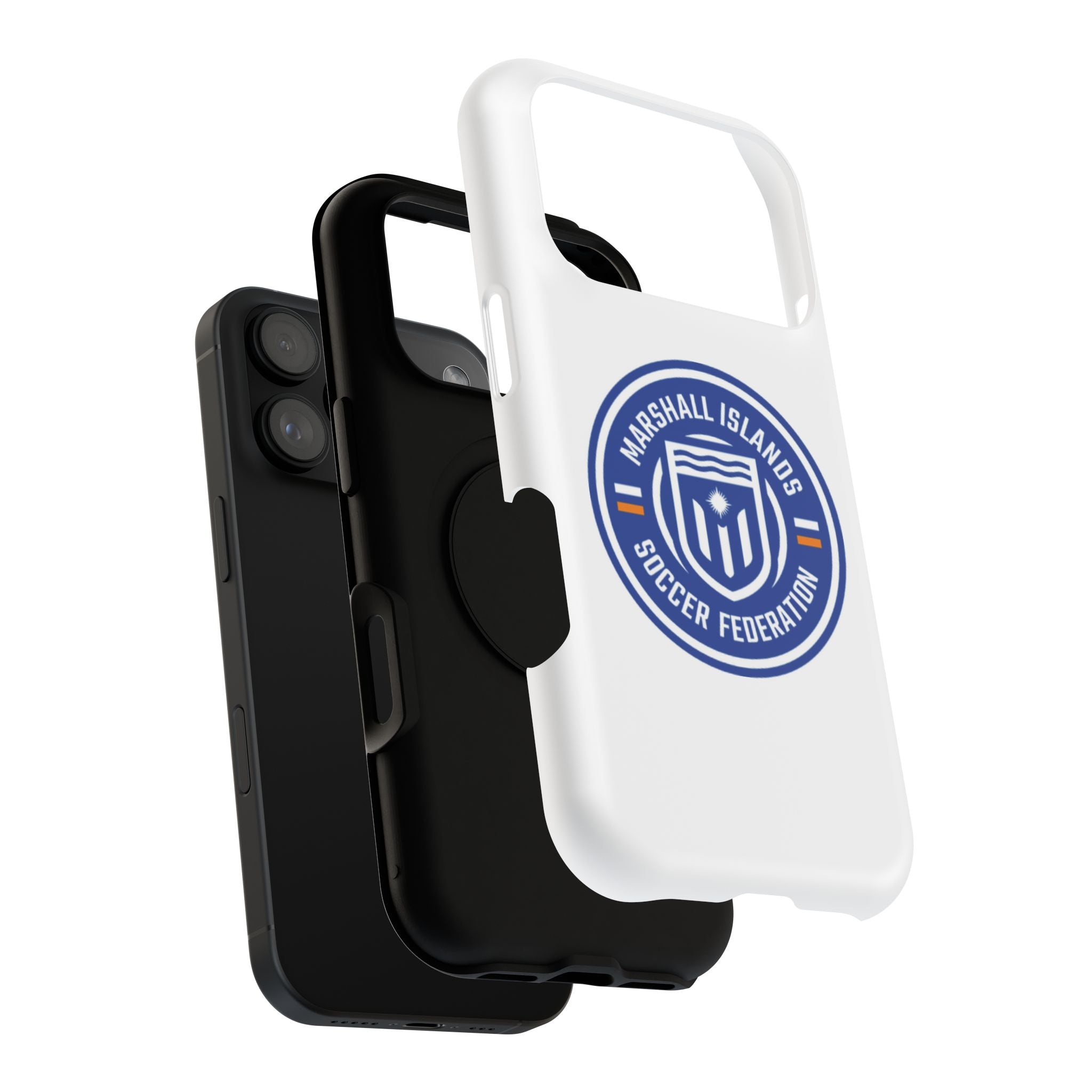 Marshall Islands Soccer Federation Phone Case — Impact-Resistant Protective Cover