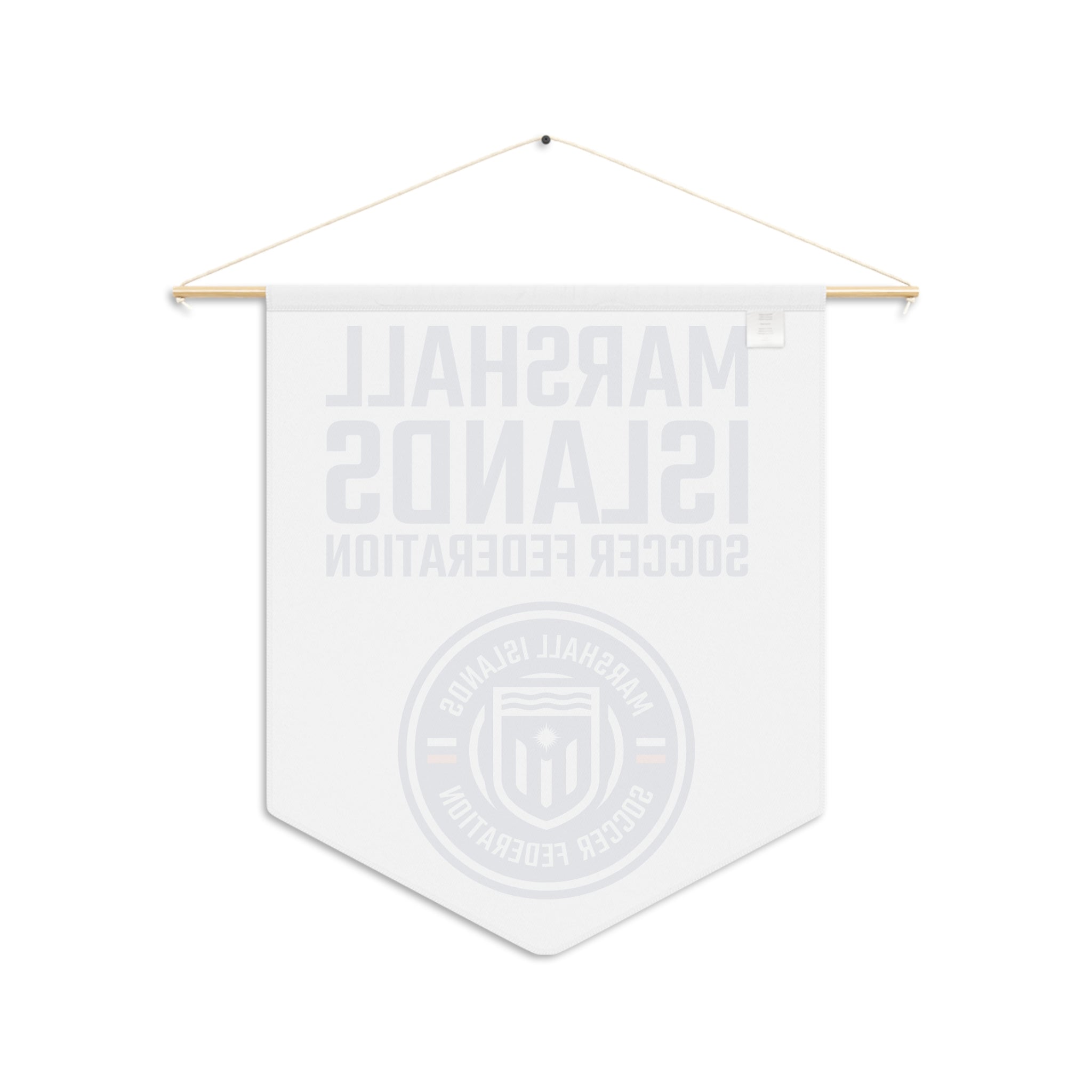 Marshall Islands Soccer Federation Pennant – Team Banner Wall Flag