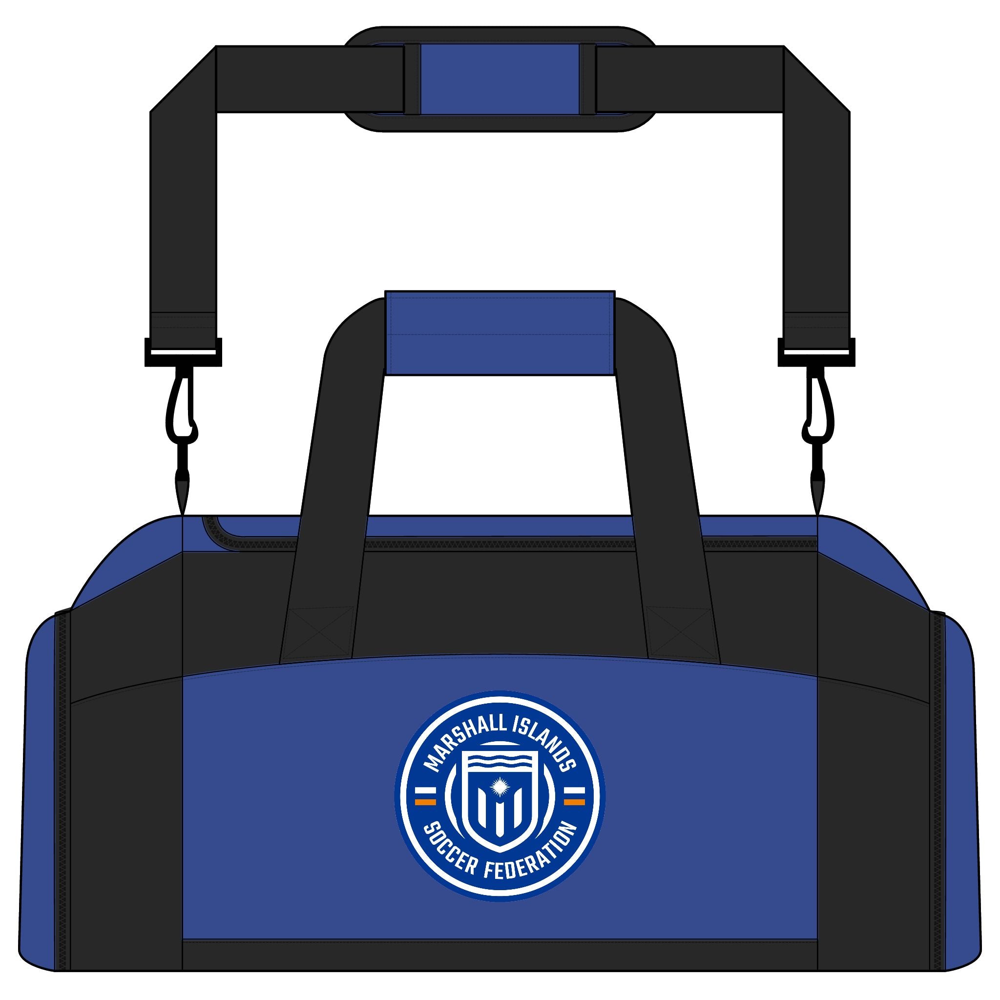 Marshall Islands Soccer Federation Gym Bag — Team Sports Duffle with Logo