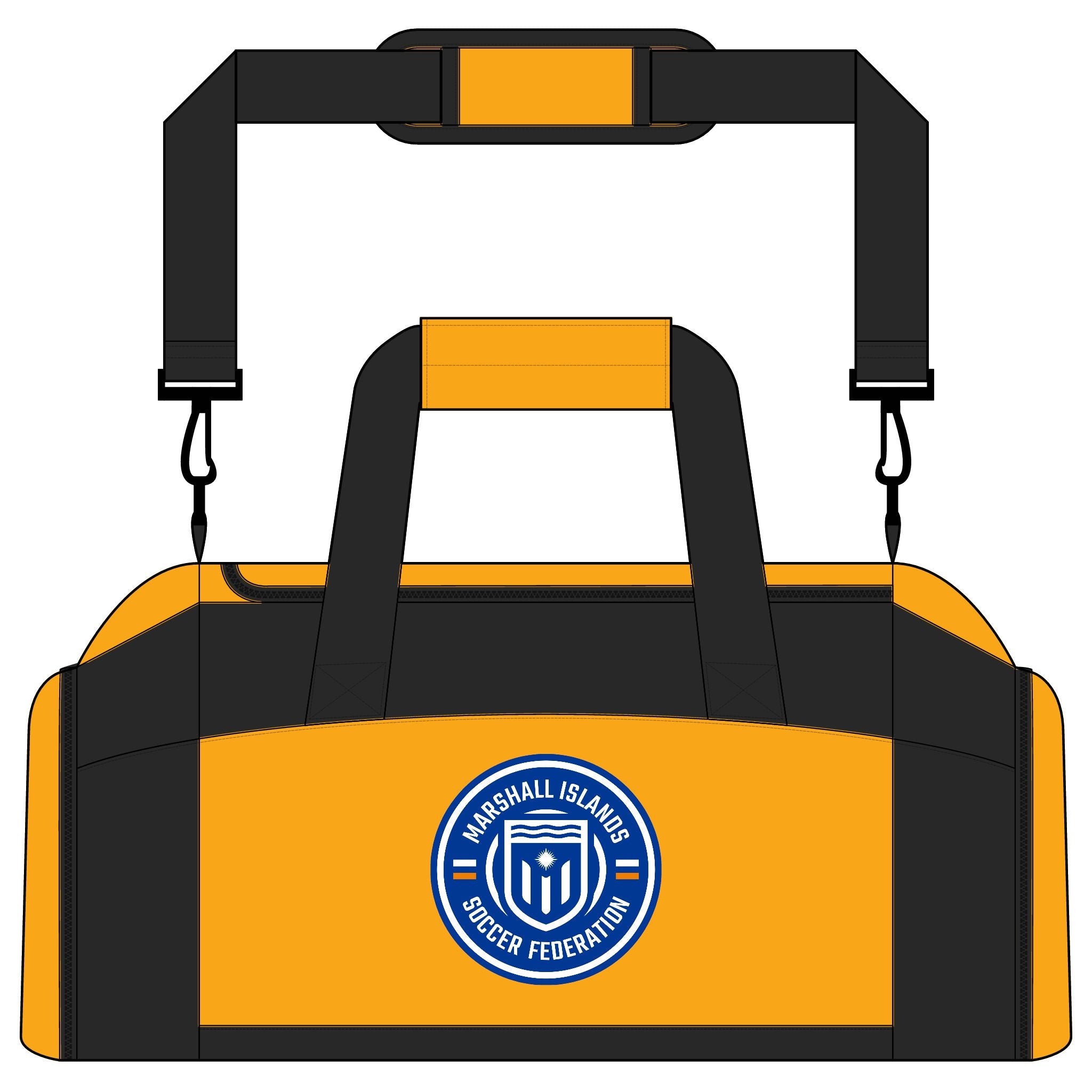 Marshall Islands Soccer Federation Gym Bag — Team Sports Duffle with Logo