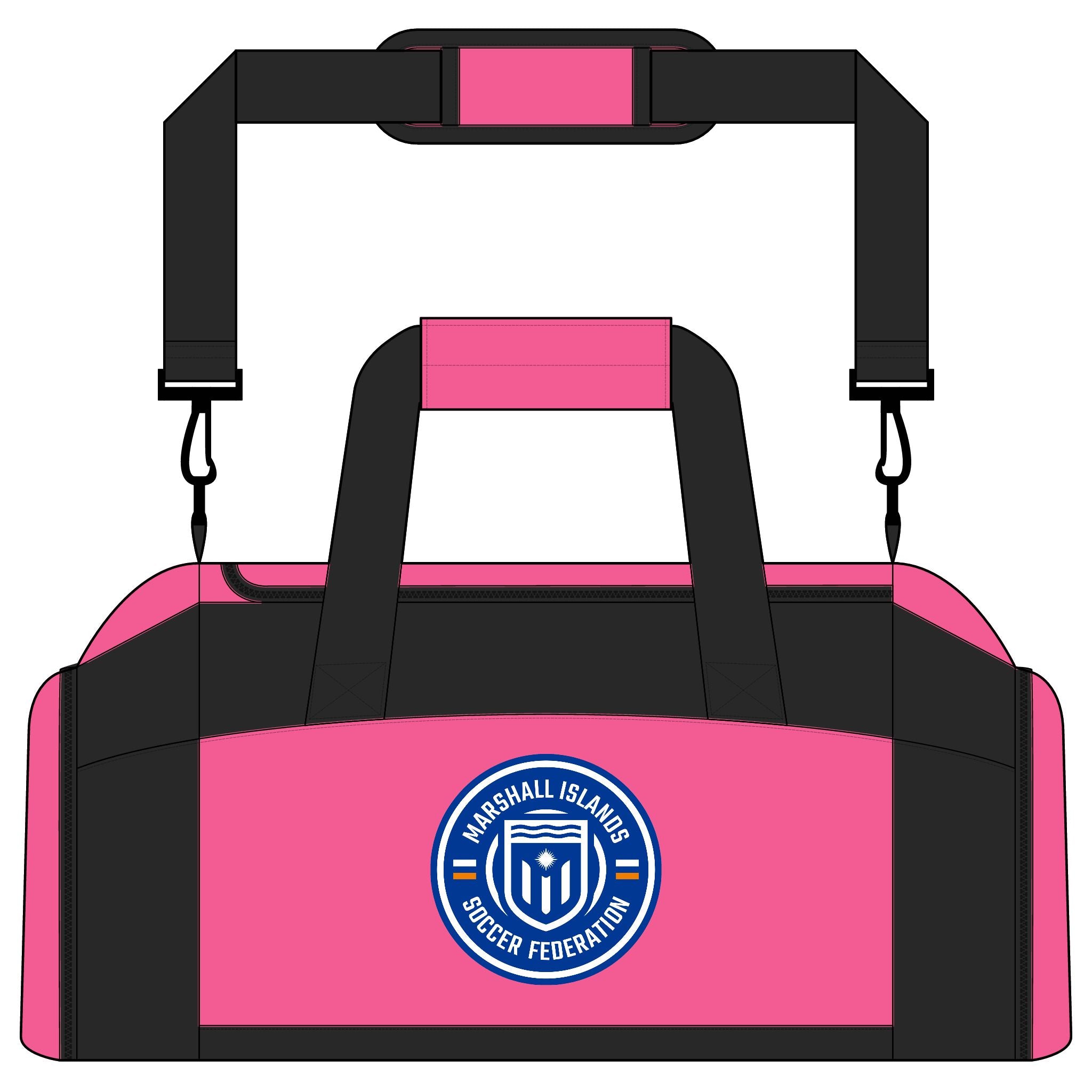 Marshall Islands Soccer Federation Gym Bag — Team Sports Duffle with Logo