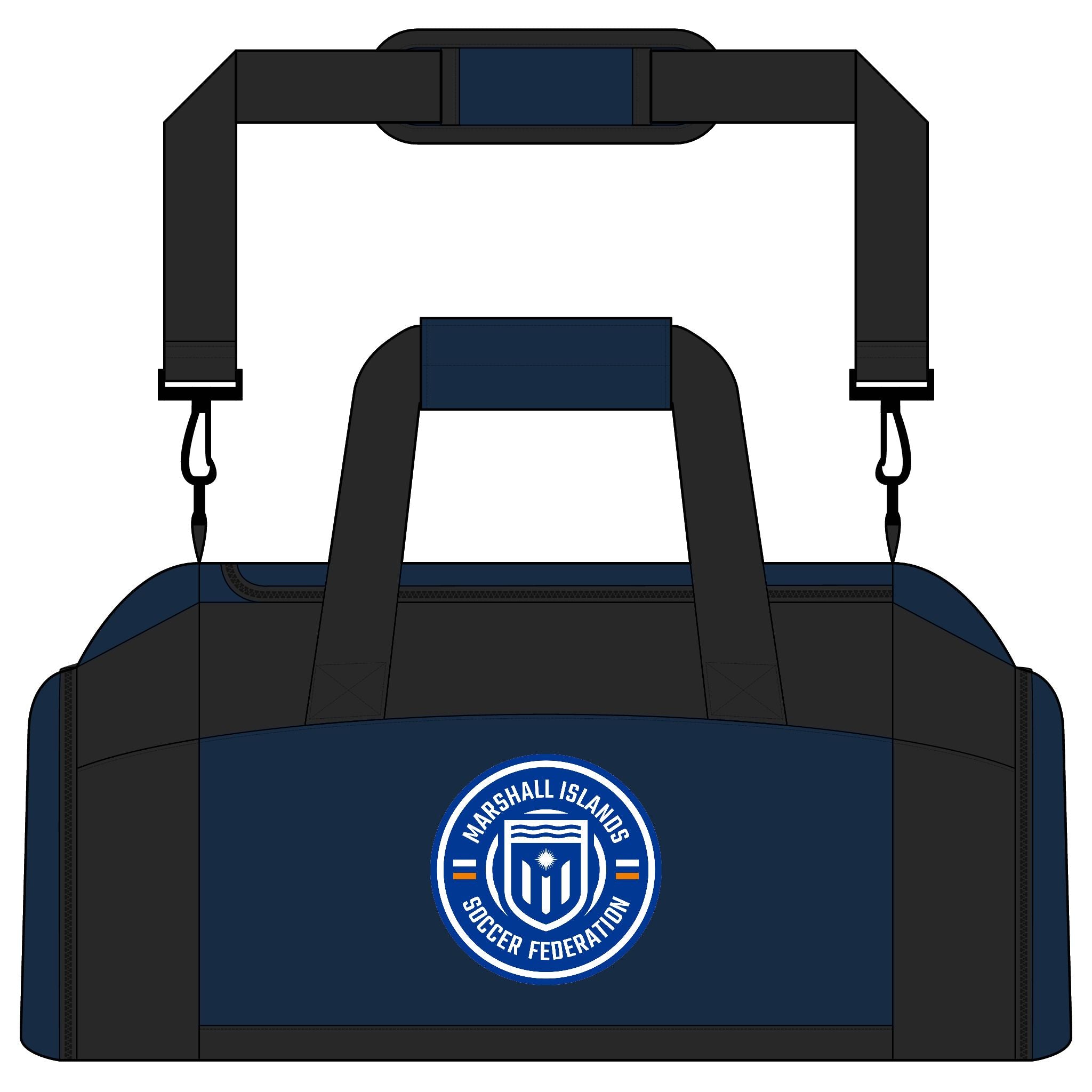 Marshall Islands Soccer Federation Gym Bag — Team Sports Duffle with Logo