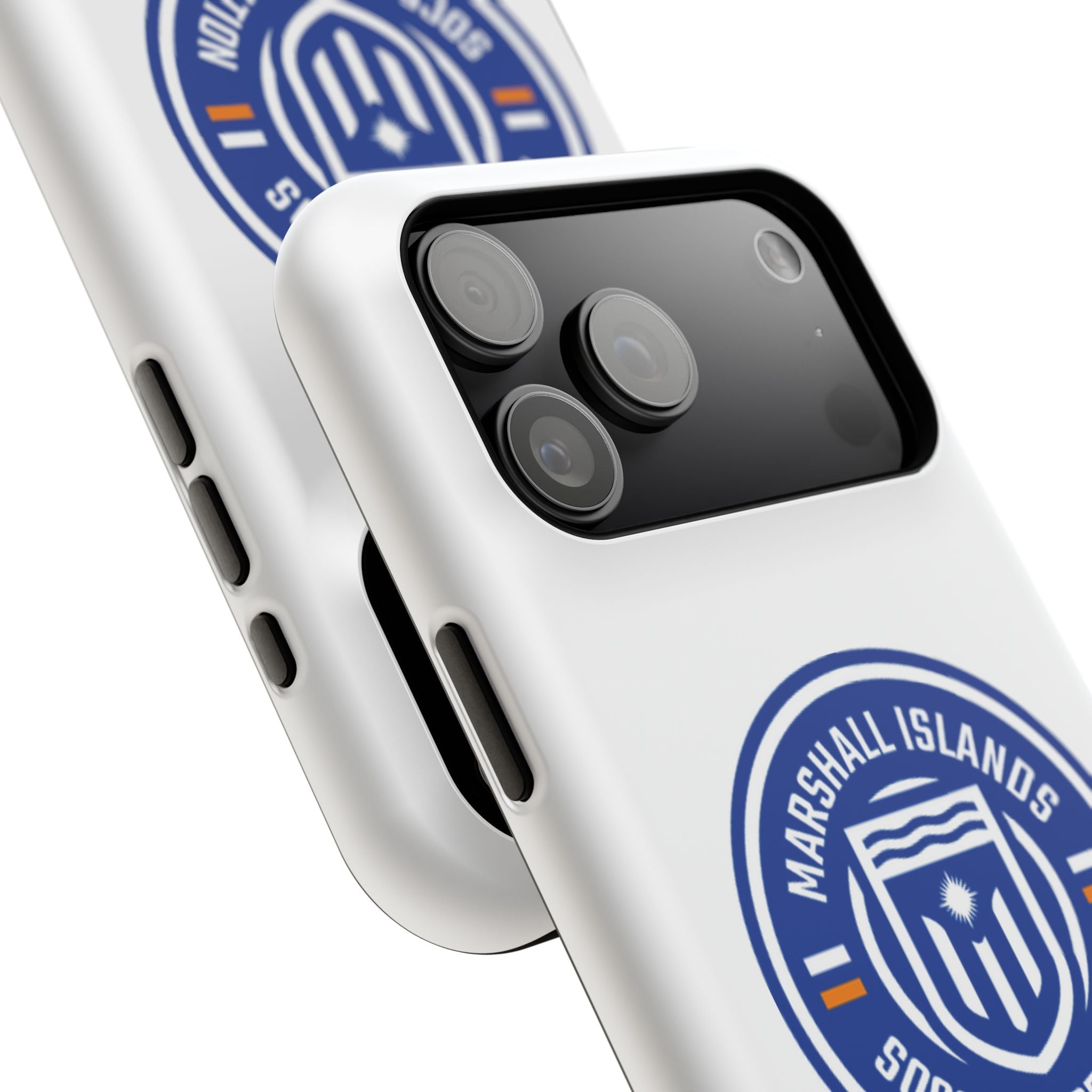 Marshall Islands Soccer Federation Phone Case — Impact-Resistant Protective Cover