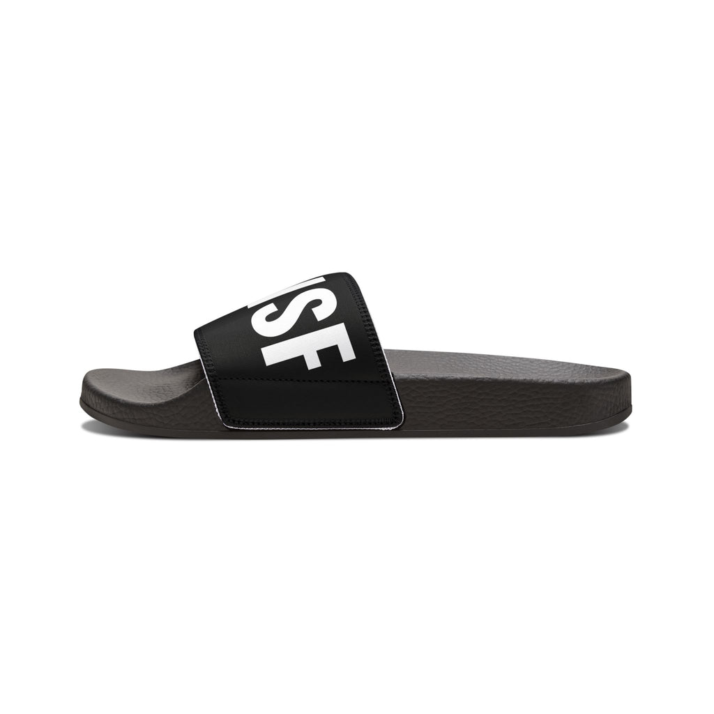 Marshall Islands Flag Youth Slide Sandals – Removable Strap Comfort