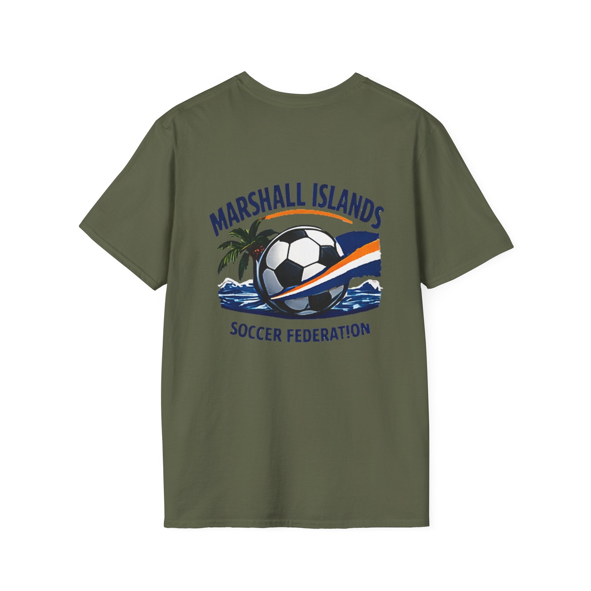 MISF T-Shirt — MISF Secondary Logo & Tropical Soccer Graphic