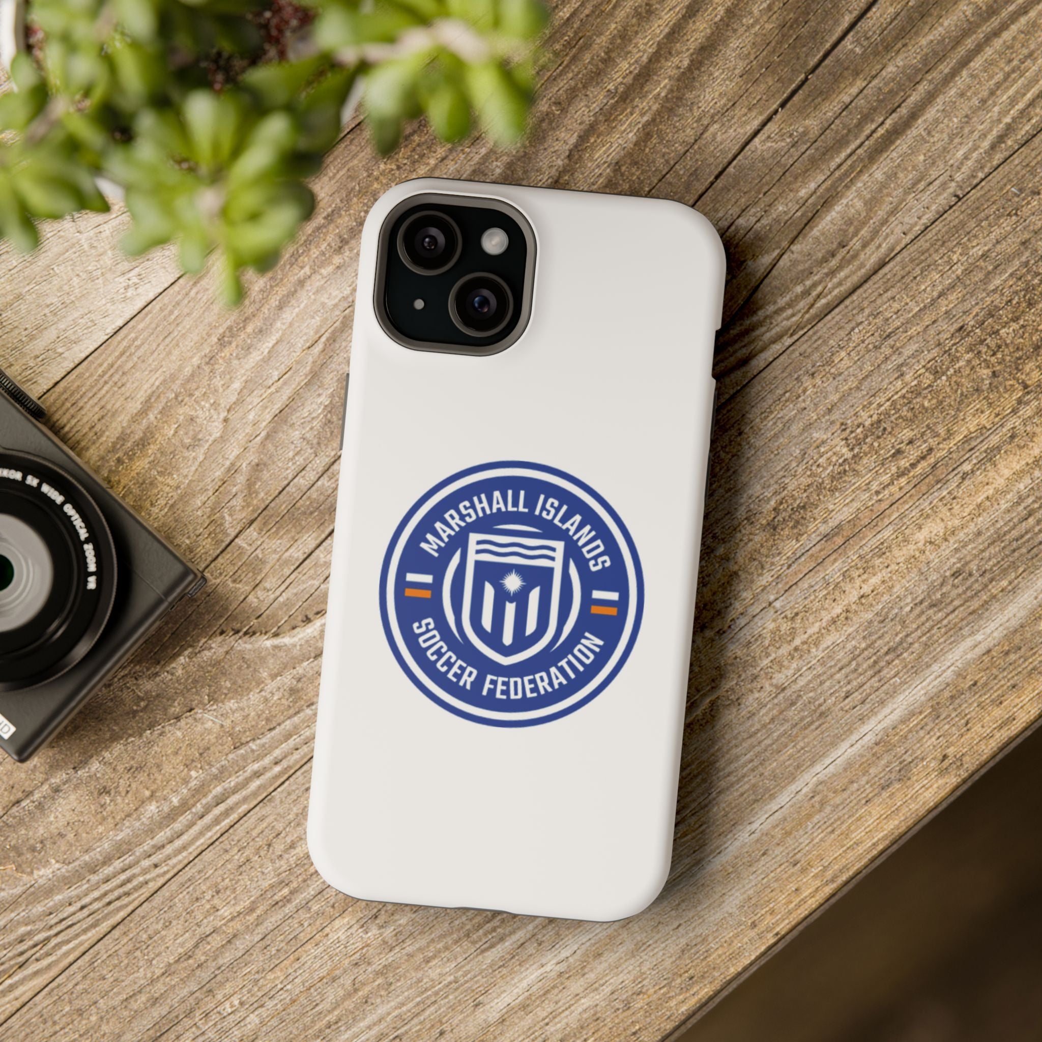 Marshall Islands Soccer Federation Phone Case — Impact-Resistant Protective Cover