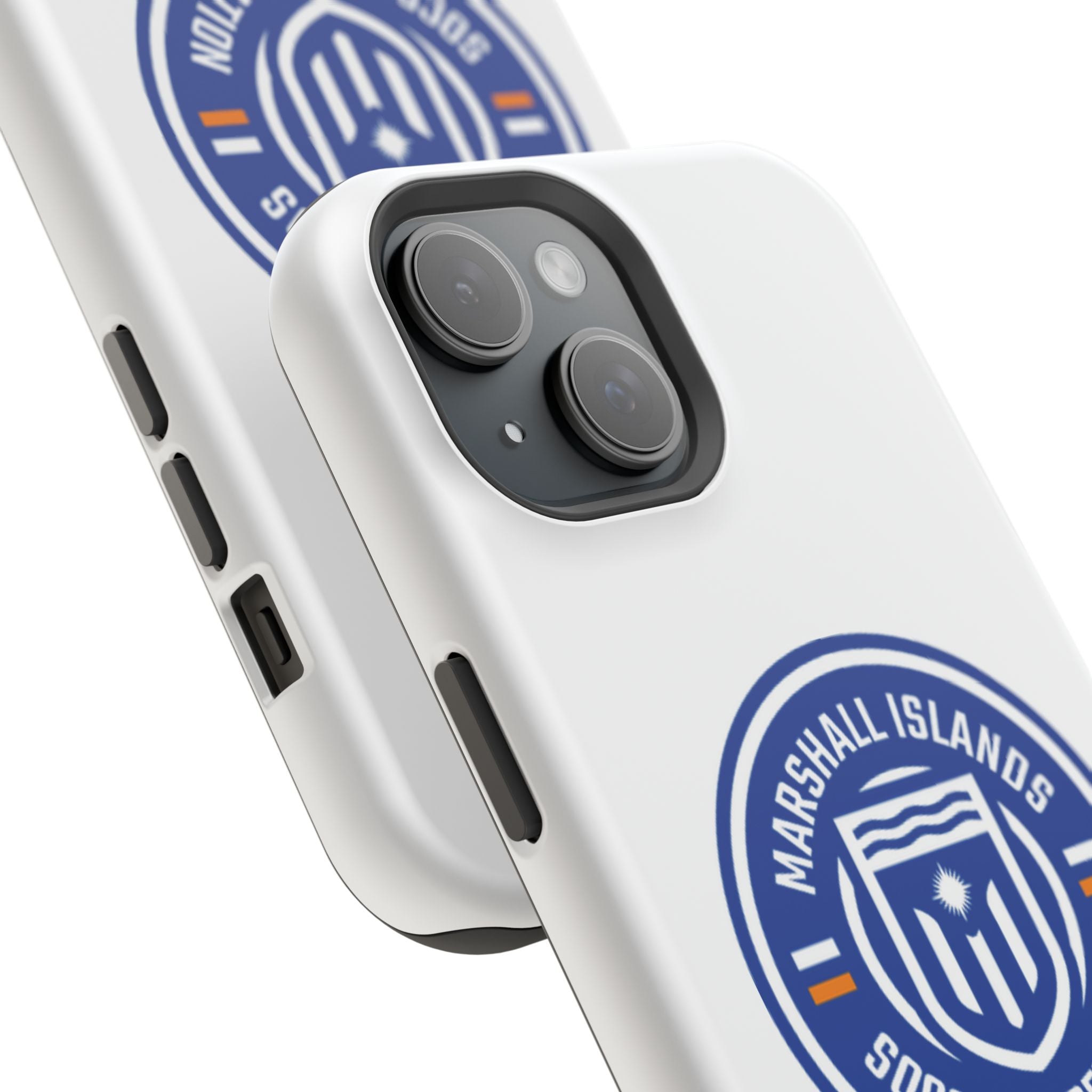 Marshall Islands Soccer Federation Phone Case — Impact-Resistant Protective Cover