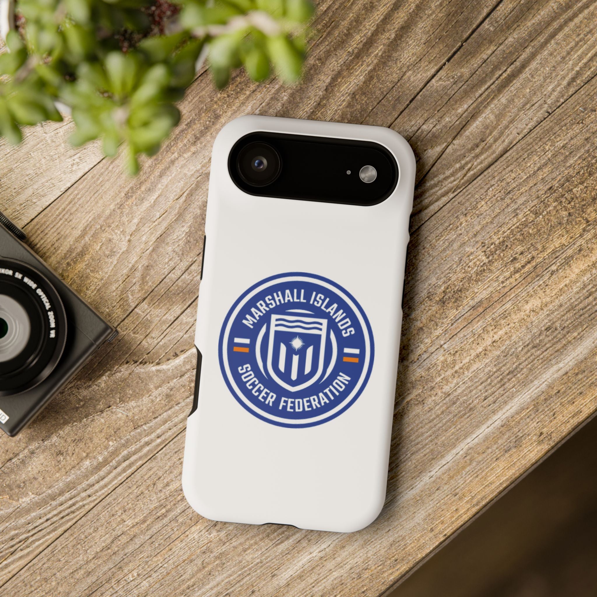 Marshall Islands Soccer Federation Phone Case — Impact-Resistant Protective Cover