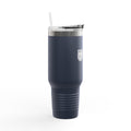 MISF 40oz Insulated Travel Mug — Large Stainless Steel Tumbler with Straw & Handle