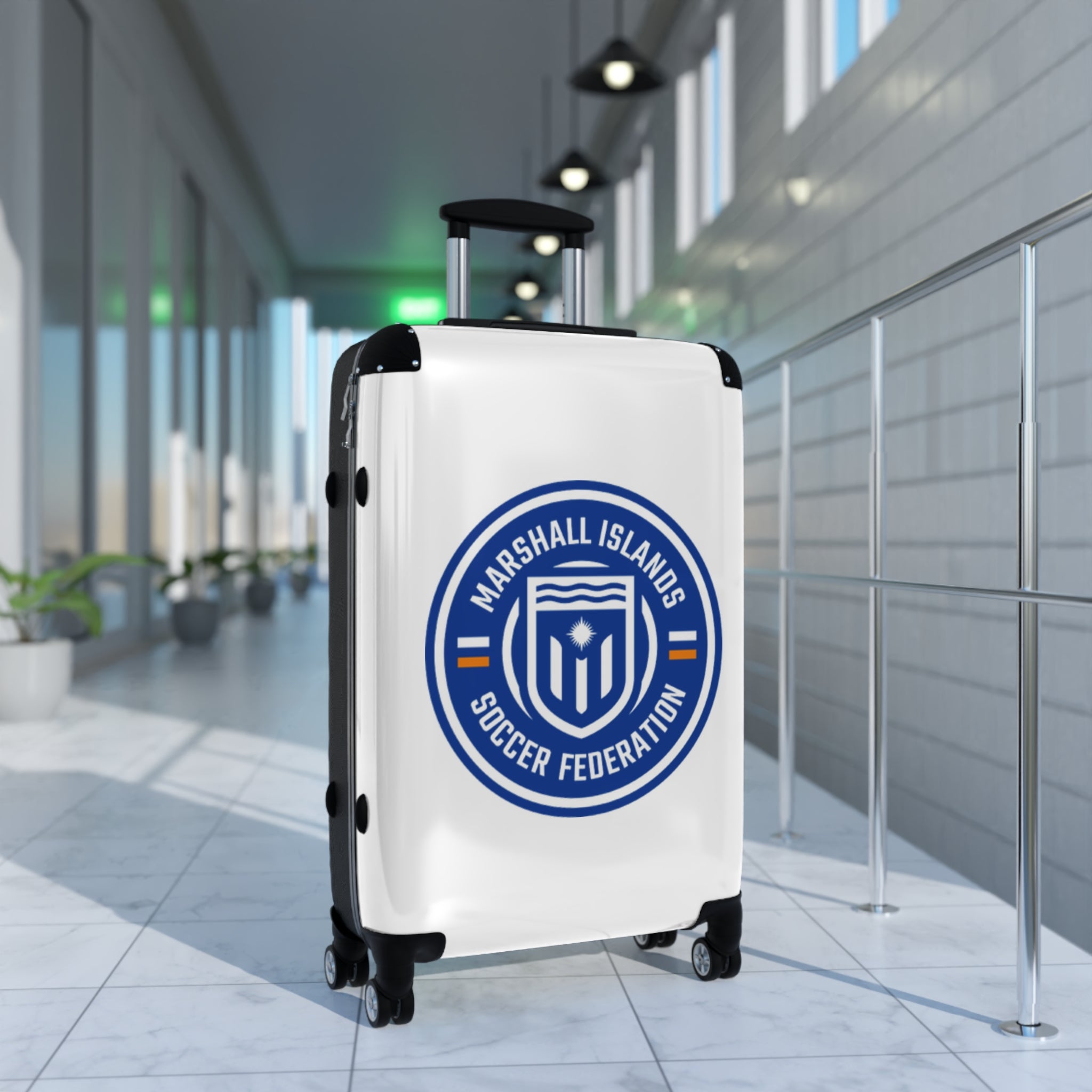 Marshall Islands Soccer Federation Carry-On Suitcase