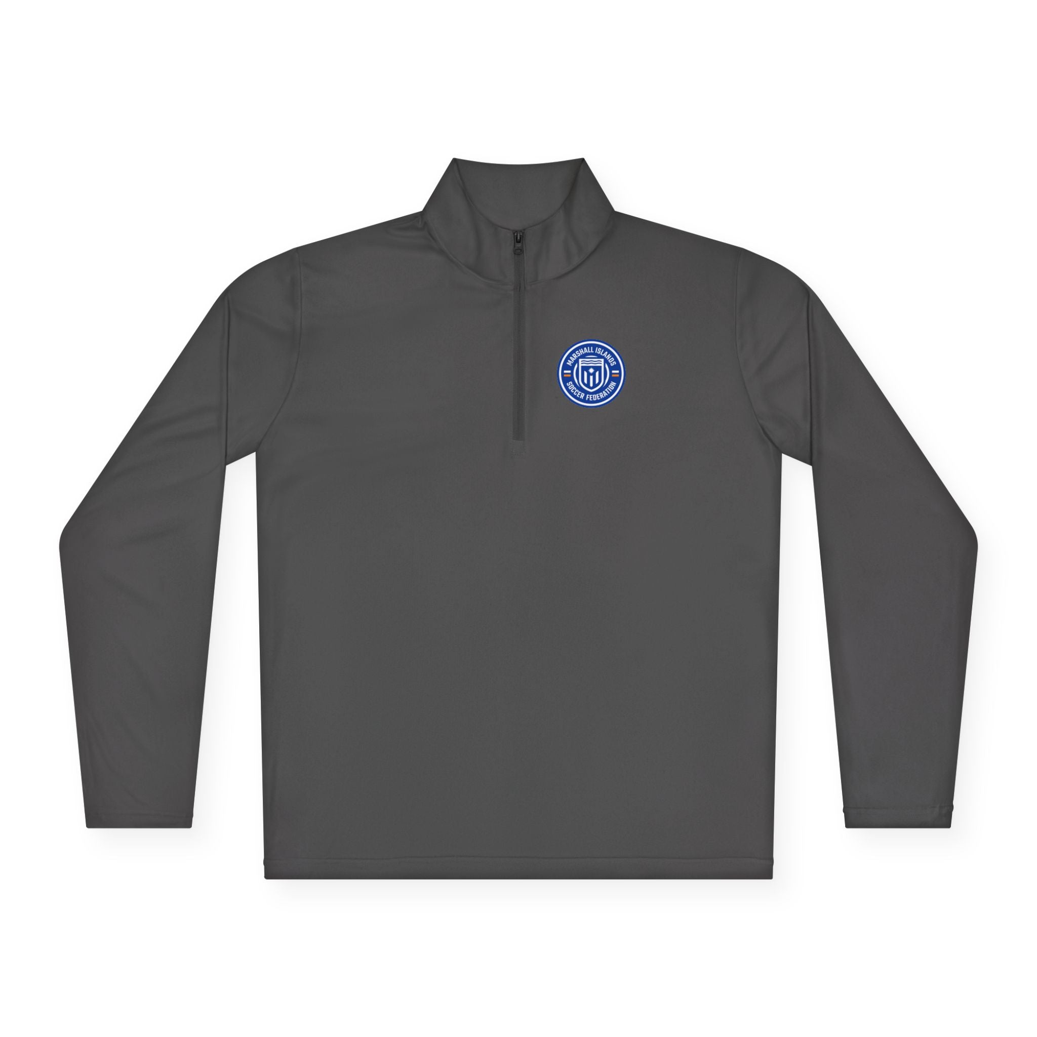 Nantucket Club Quarter-Zip Pullover - MISF Coastal Nautical Emblem