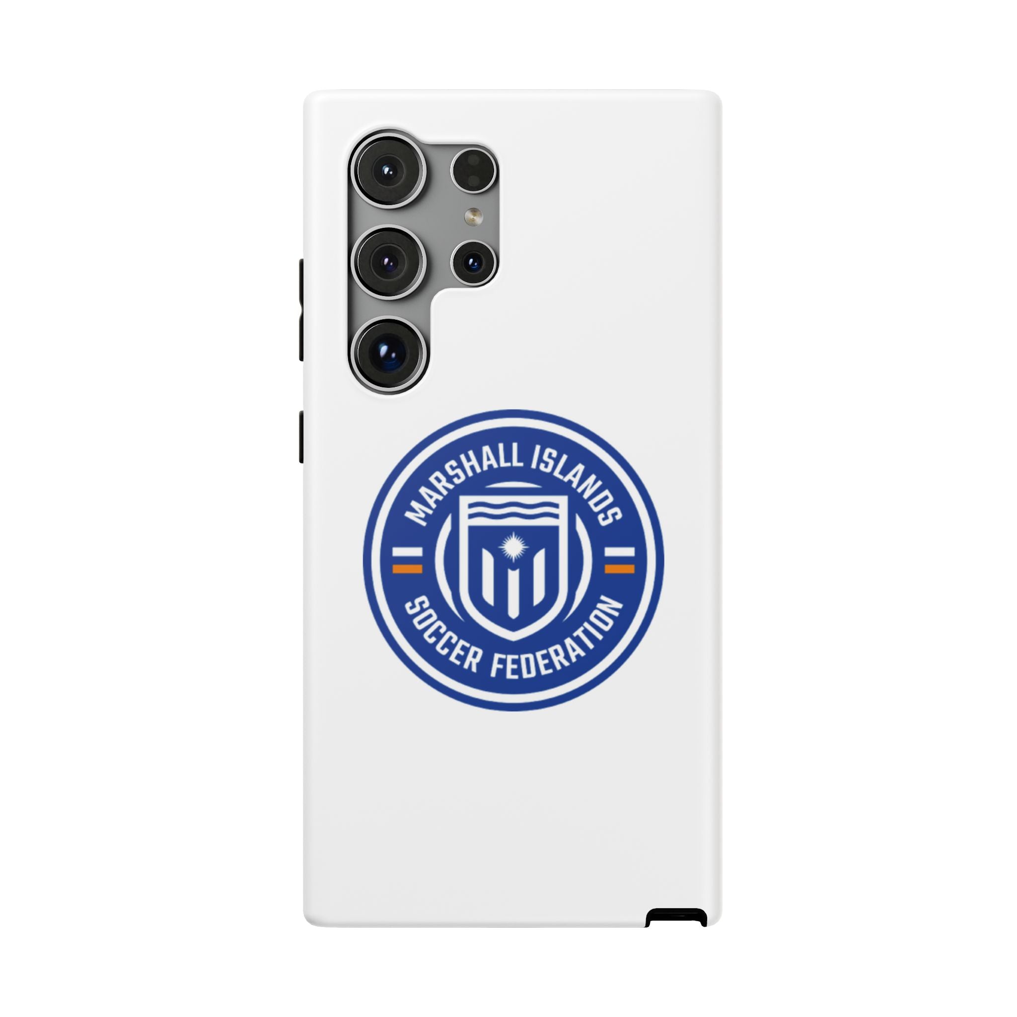 Marshall Islands Soccer Federation Phone Case — Impact-Resistant Protective Cover